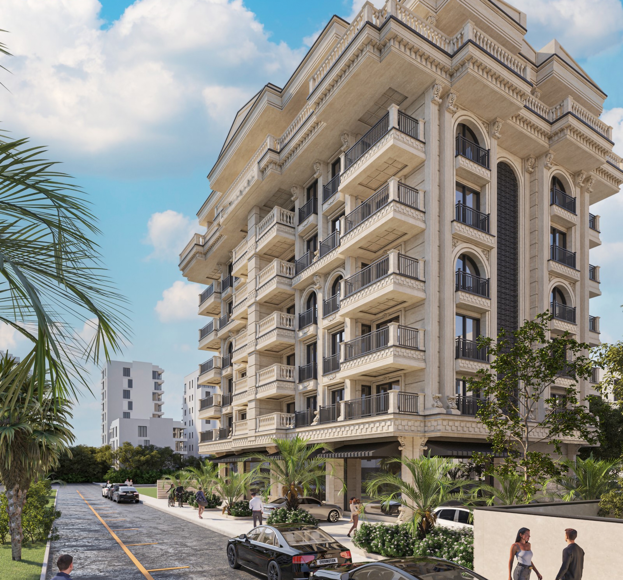 Luxury Mountain View 3+1 Penthouse in Mahmutlar, Alanya
