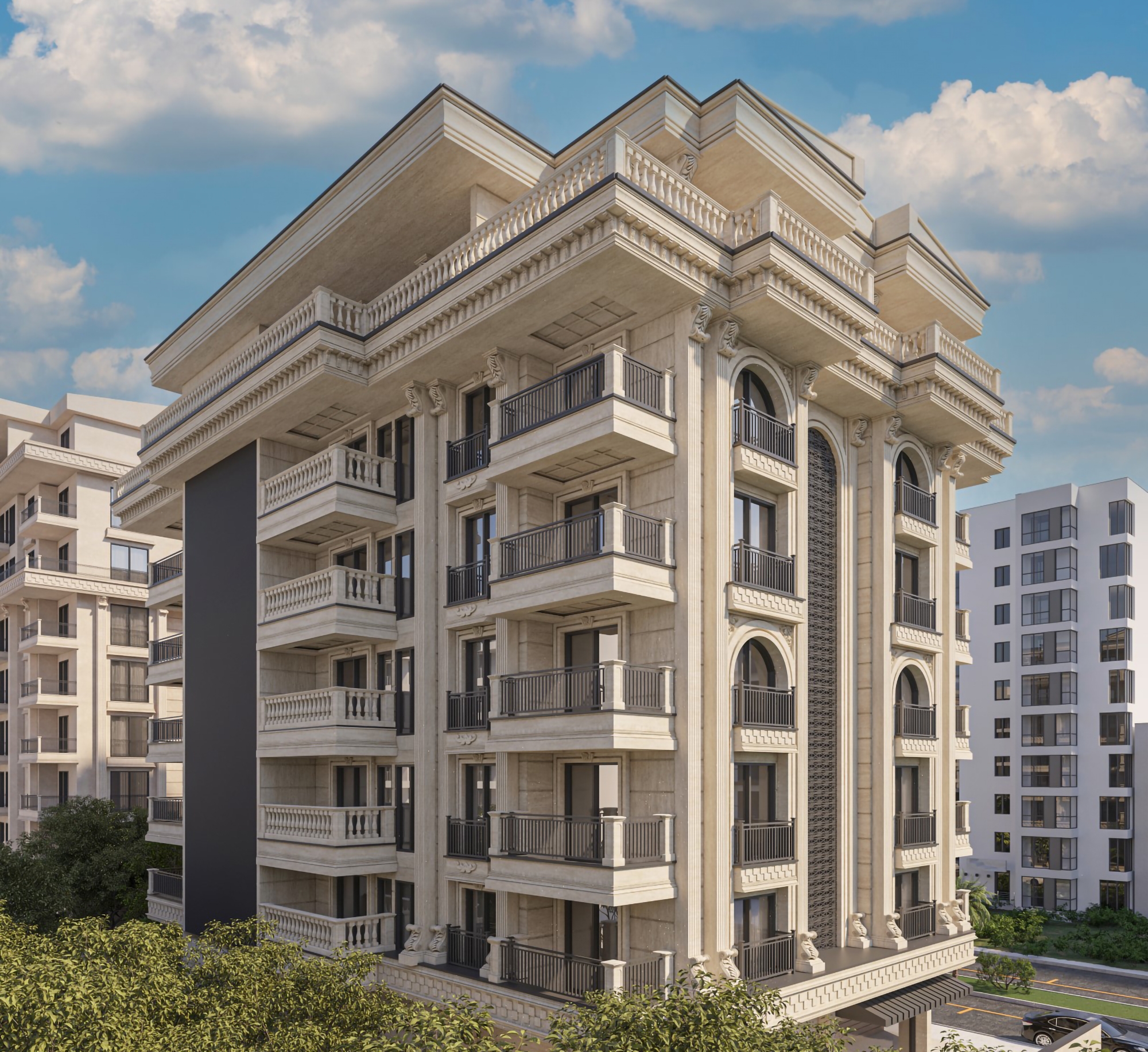 Luxury Mountain View 3+1 Penthouse in Mahmutlar, Alanya
