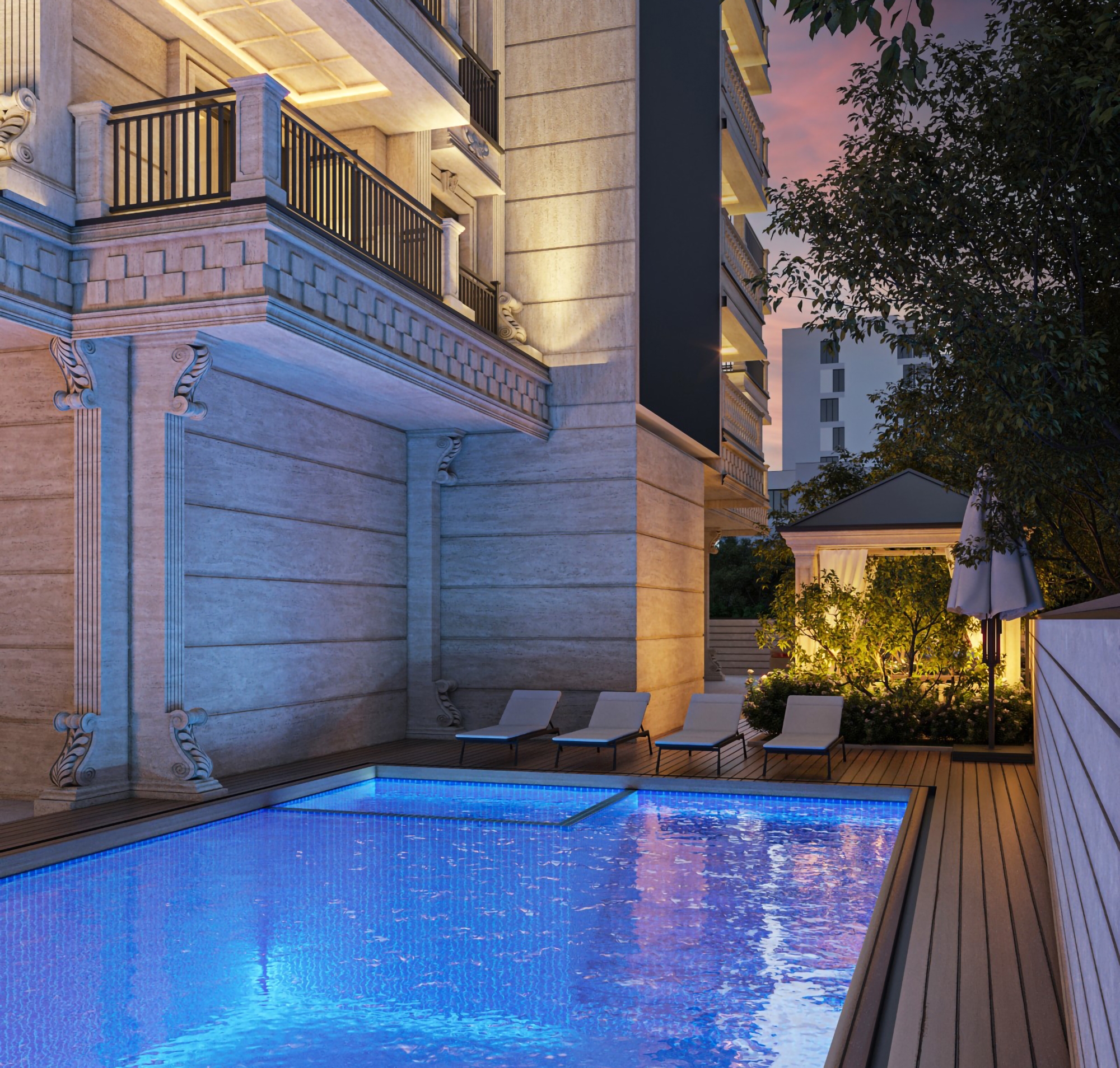 Luxury Mountain View 3+1 Penthouse in Mahmutlar, Alanya