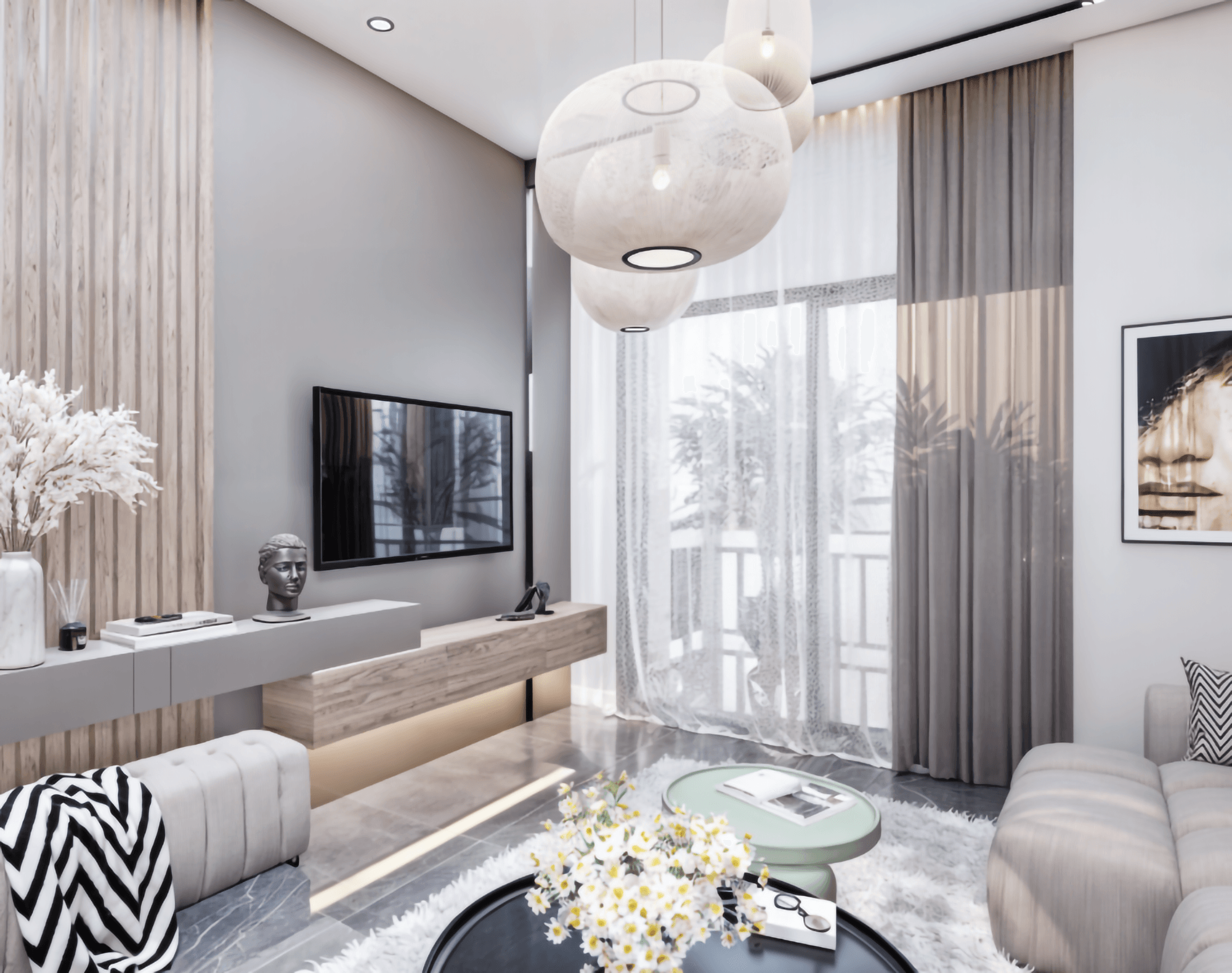 Luxury Mountain View 3+1 Penthouse in Mahmutlar, Alanya
