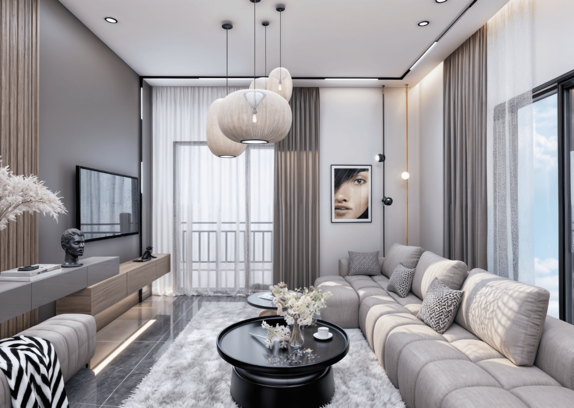 Luxury Mountain View 3+1 Penthouse in Mahmutlar, Alanya