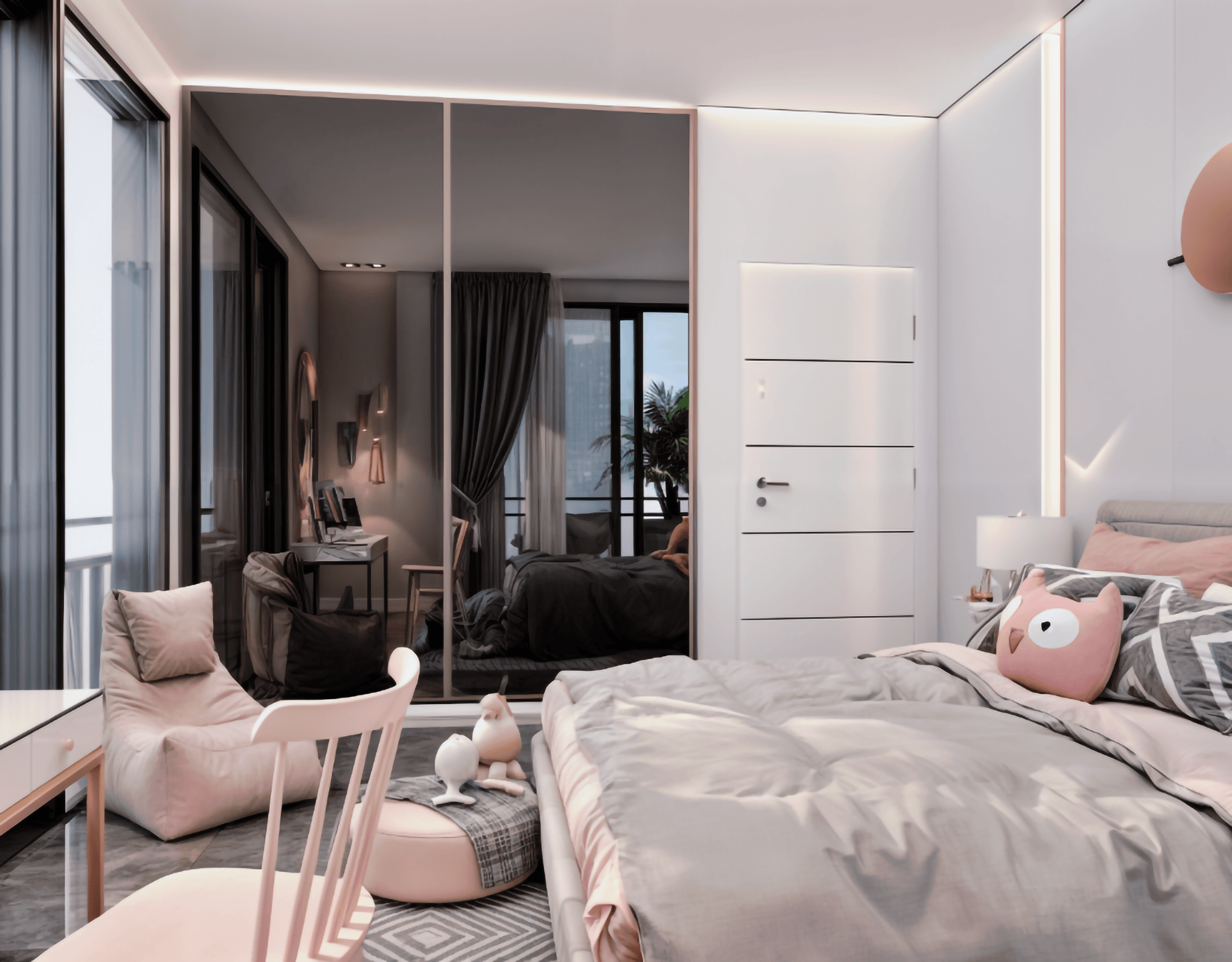 Luxury Mountain View 3+1 Penthouse in Mahmutlar, Alanya