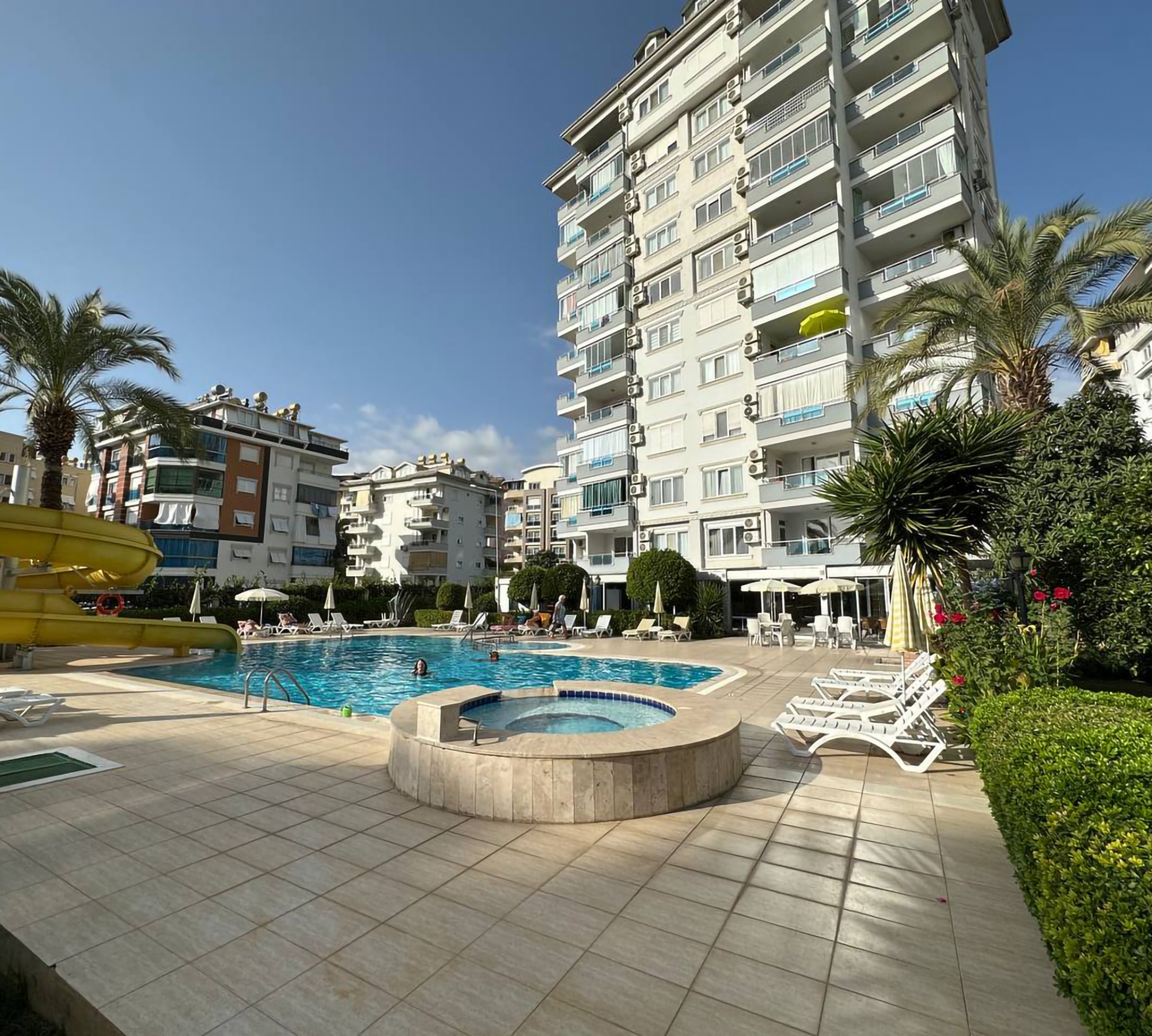 Upea 1+1 Huoneisto meri- ja linnäkymillä, Alanya - Cikcilli