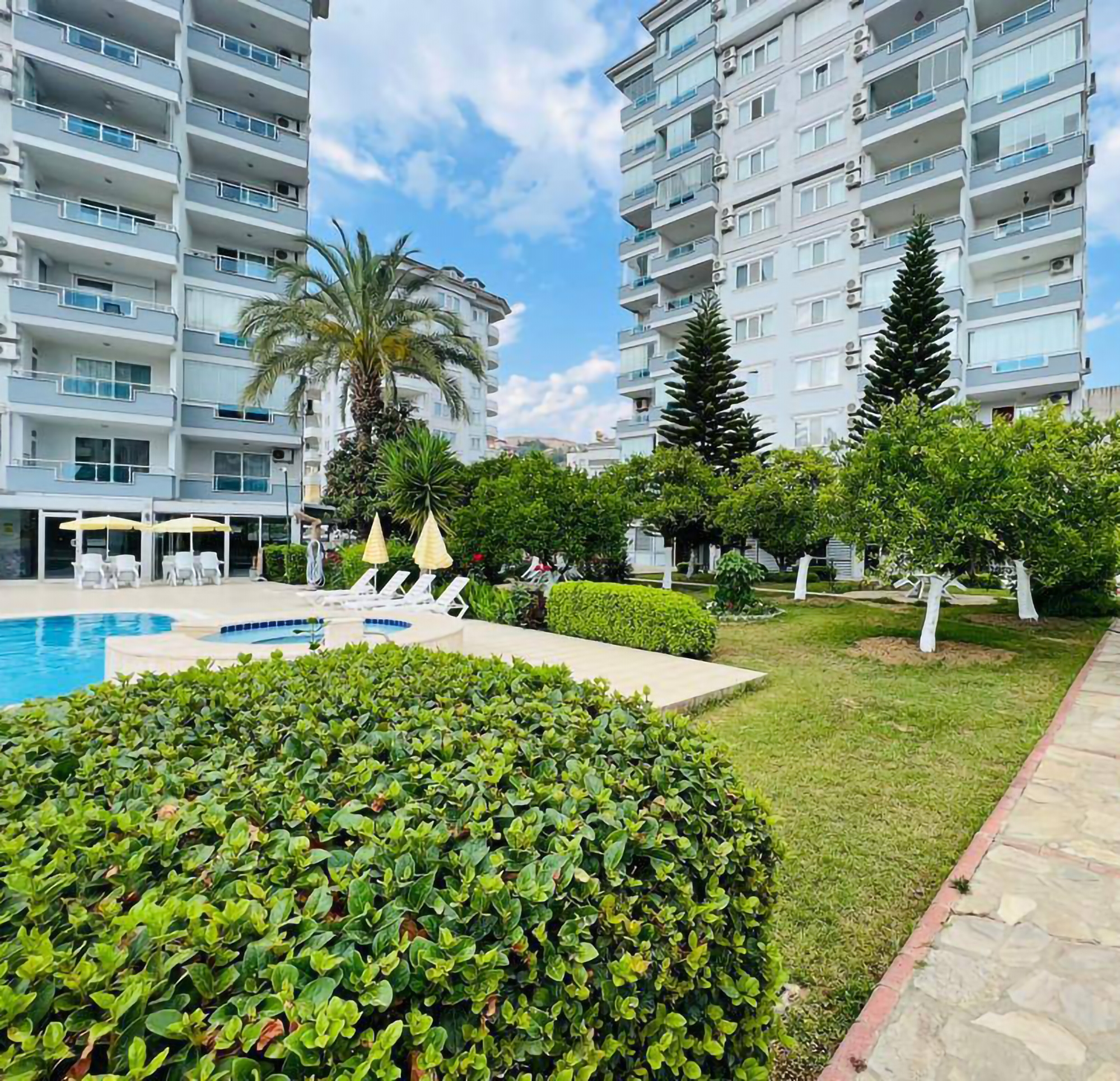 Upea 1+1 Huoneisto meri- ja linnäkymillä, Alanya - Cikcilli