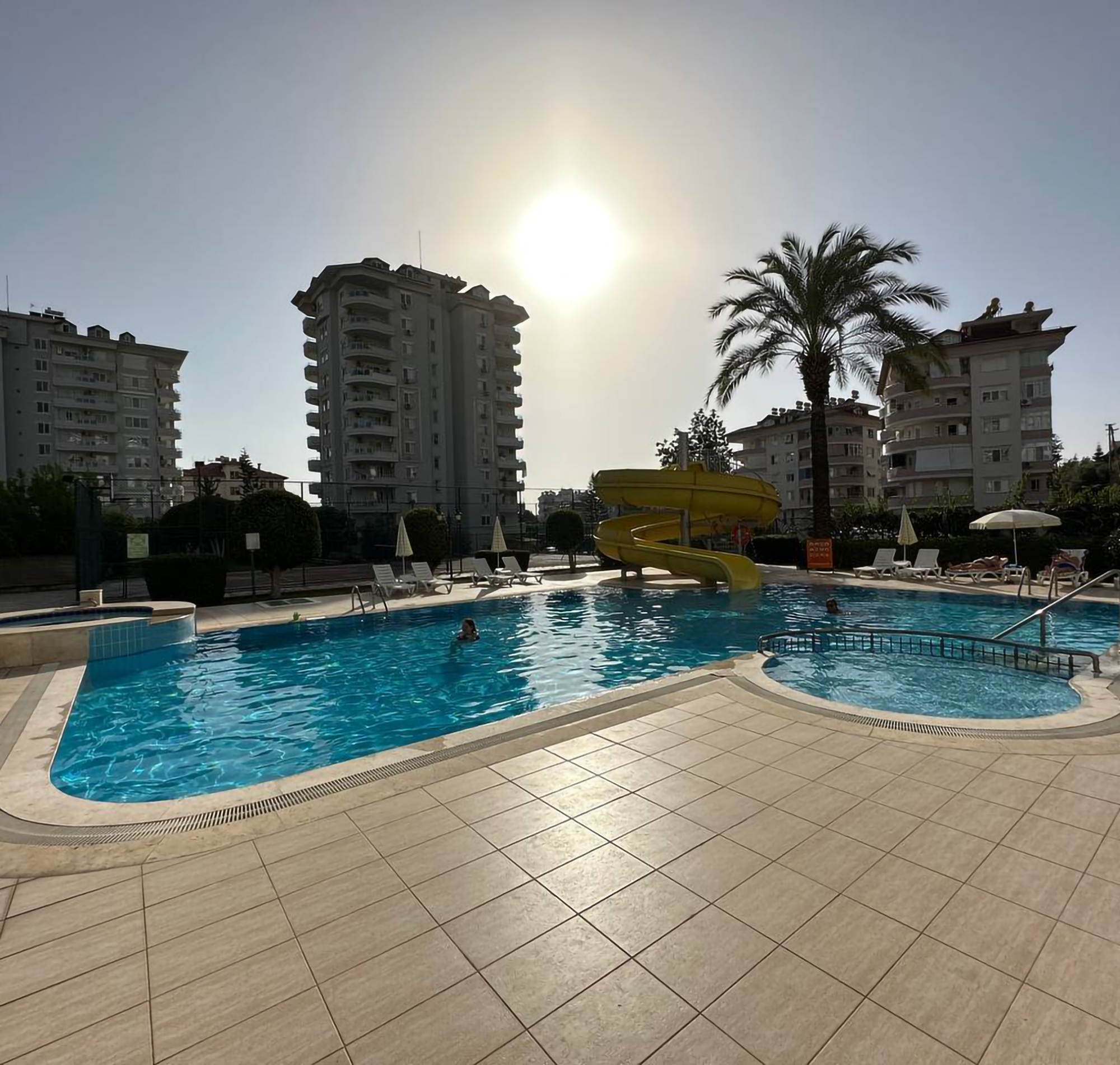 Upea 1+1 Huoneisto meri- ja linnäkymillä, Alanya - Cikcilli