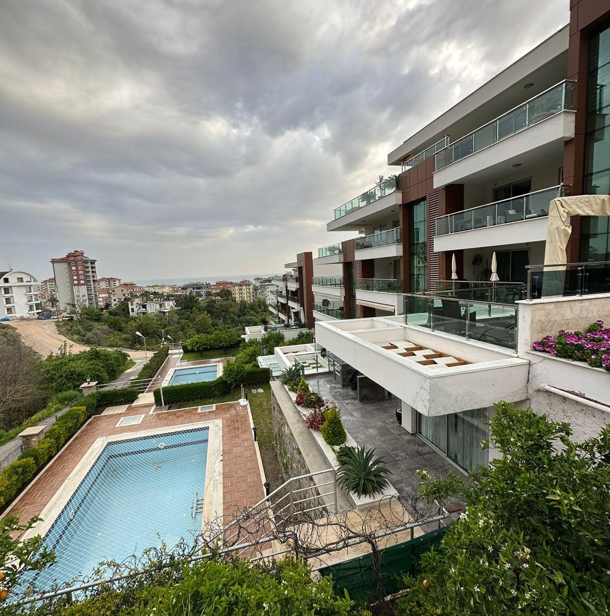 Luxury 2+1 Apartment with Mountain View, Alanya - Cikcilli