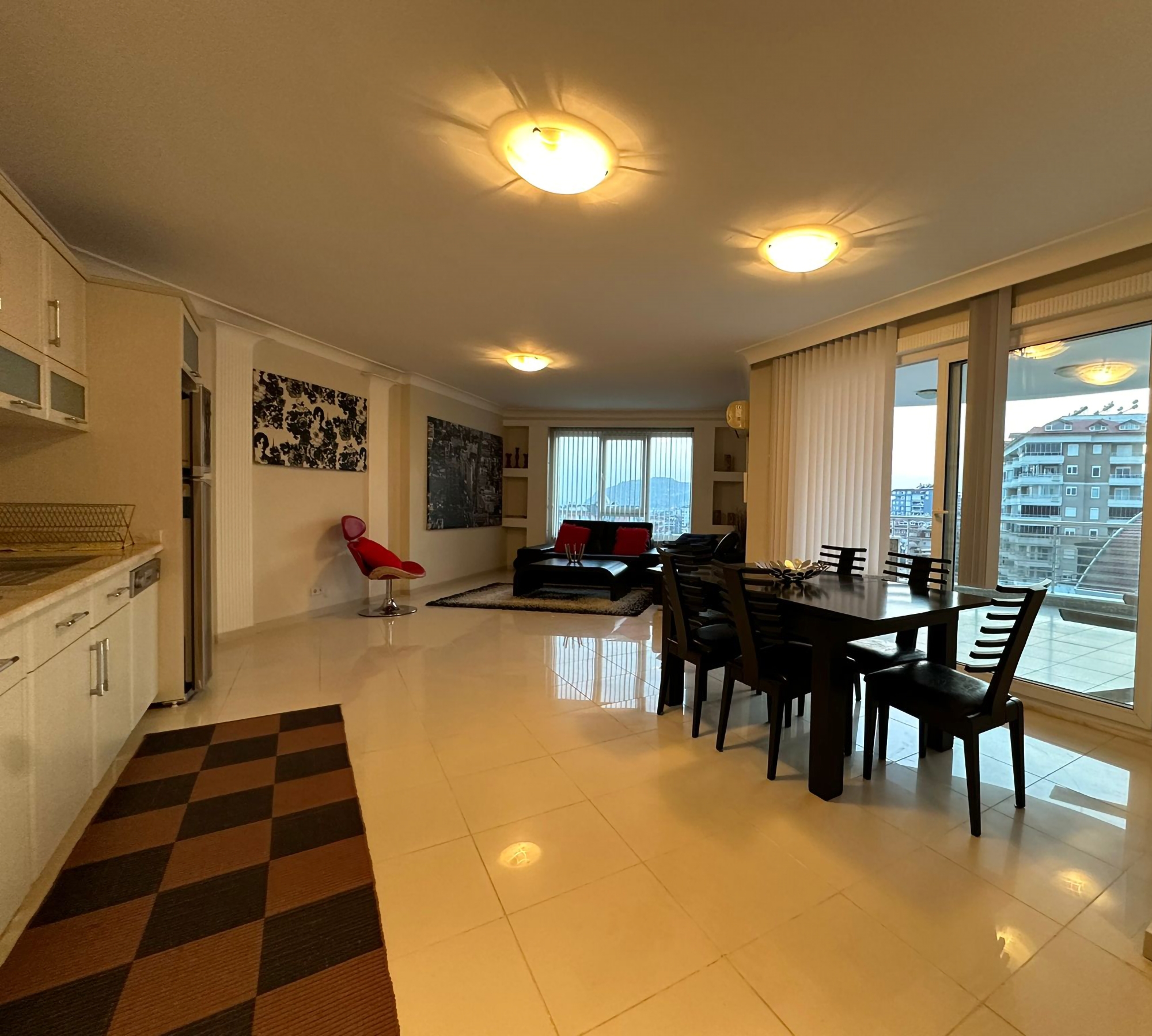 Fantastisk 2+1 lejlighed med panoramaudsigt, Alanya - Cikcilli