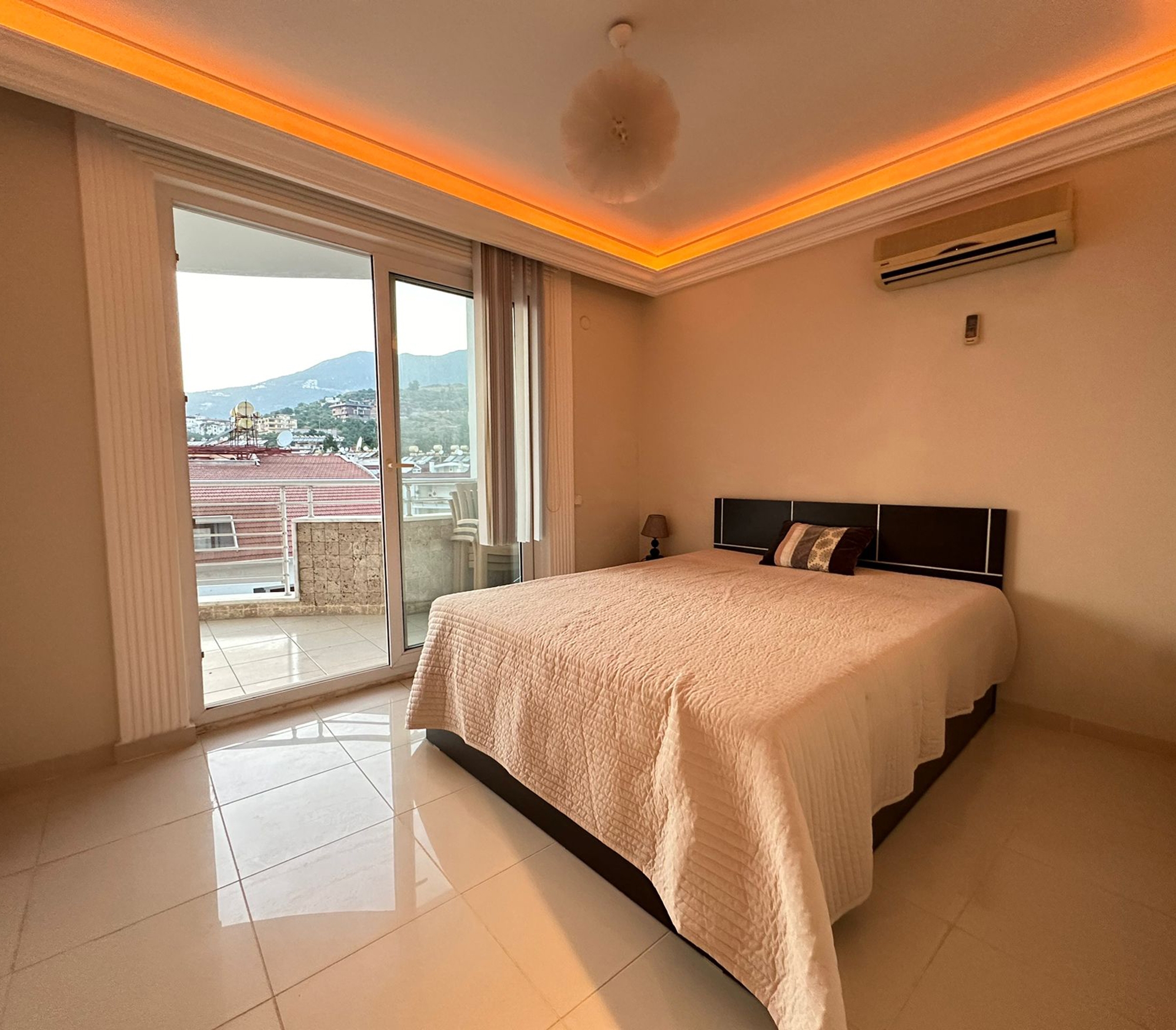Fantastisk 2+1 lejlighed med panoramaudsigt, Alanya - Cikcilli