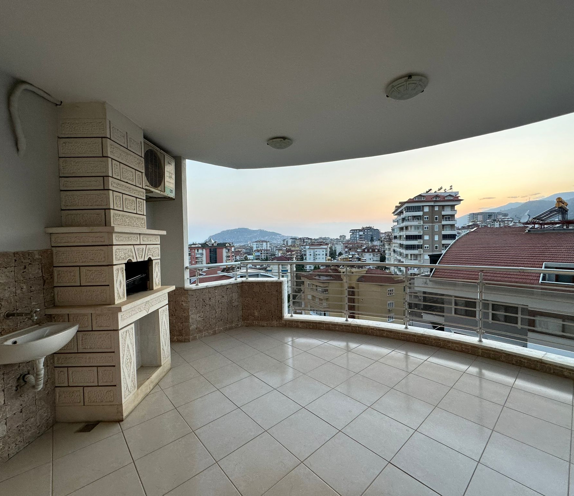 Fantastisk 2+1 lejlighed med panoramaudsigt, Alanya - Cikcilli