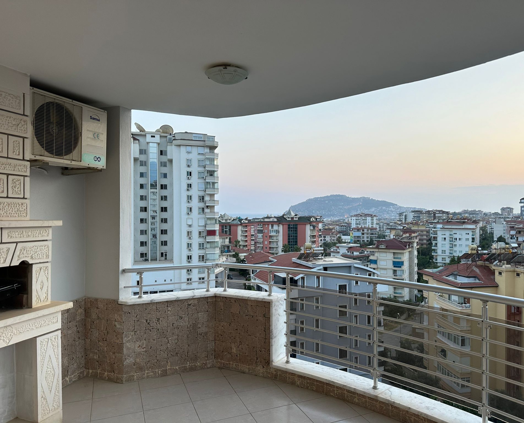 Fantastisk 2+1 lejlighed med panoramaudsigt, Alanya - Cikcilli