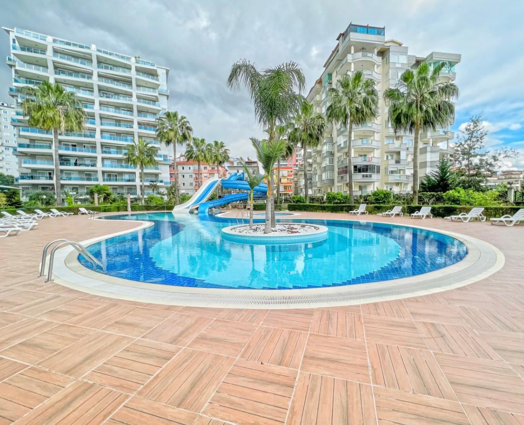 Luksuriøs 2+1 Lejlighed med Bjergudsigt, Alanya - Cikcilli