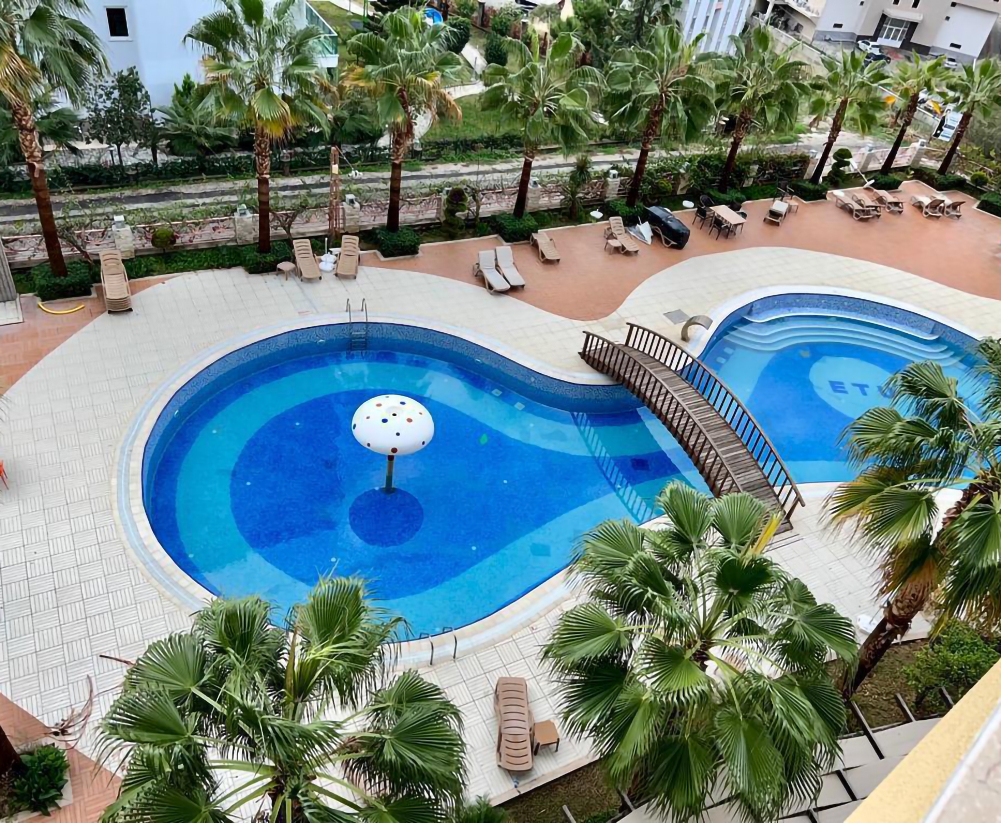 Luxuriöses 2+1 Apartment mit atemberaubendem Ausblick in Cikcilli, Alanya