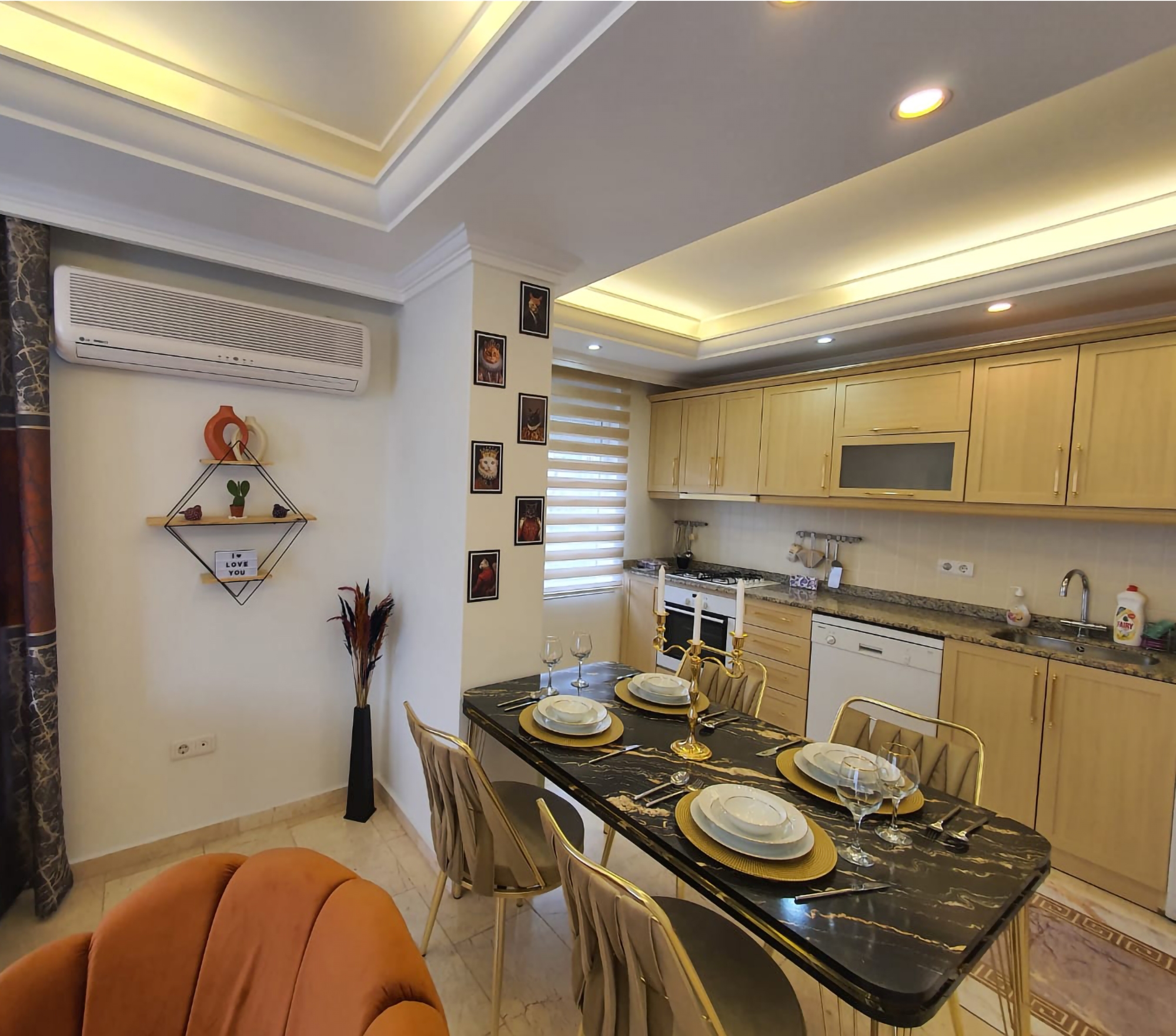 Mountain View 2+1 Wohnung in Cikcilli, Alanya