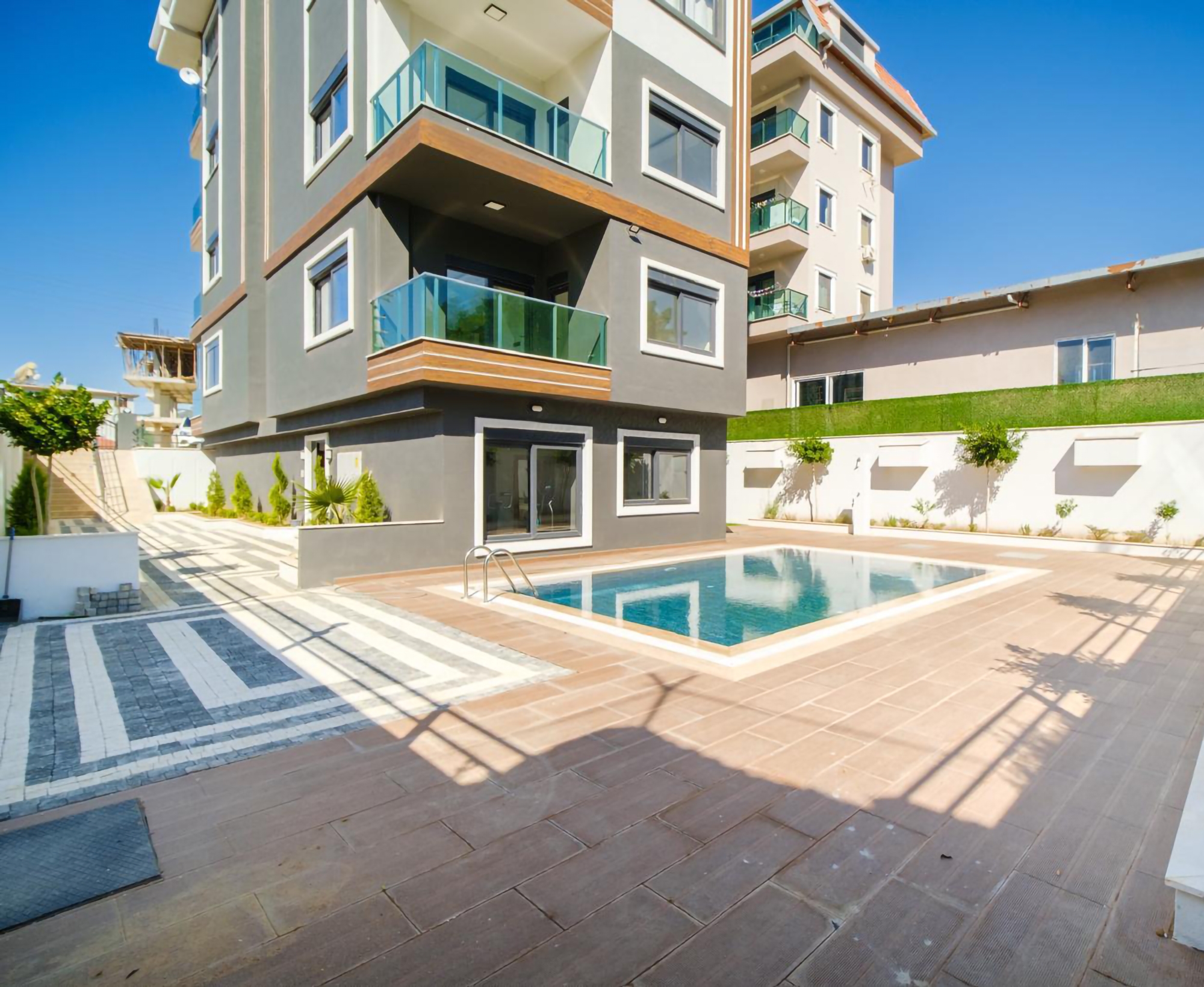 Luxury 2+1 Apartment with Mountain View in Alanya, Oba