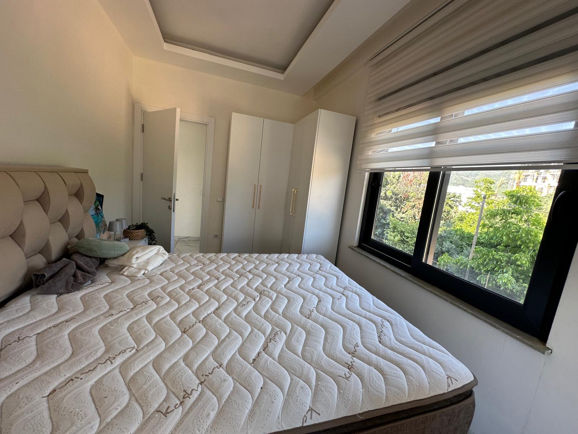 Vuorinäkymillä varustettu 2+1 asunto Oba, Alanya