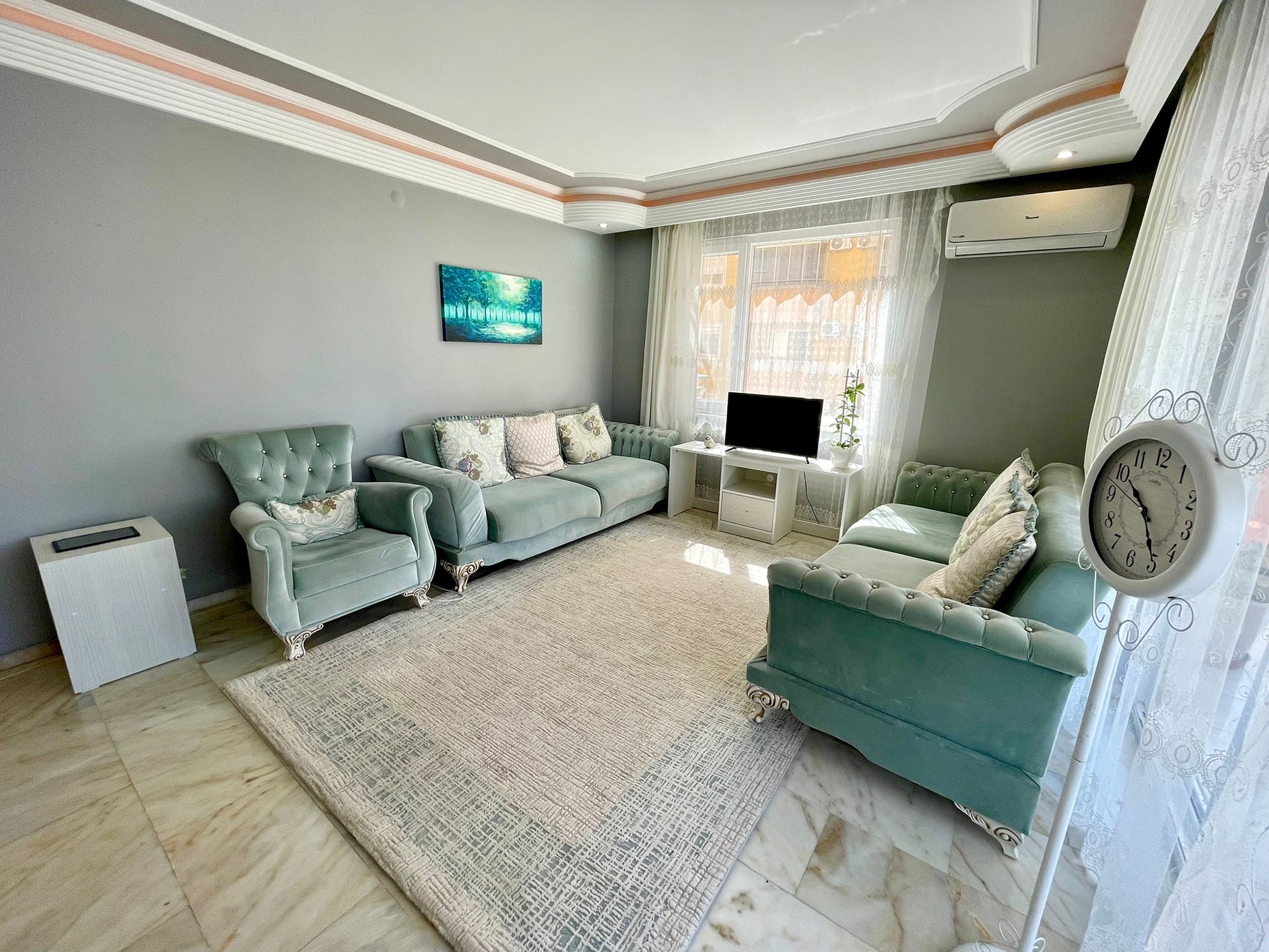 Modernes 2+1 Apartment mit Bergblick, Alanya - Mahmutlar