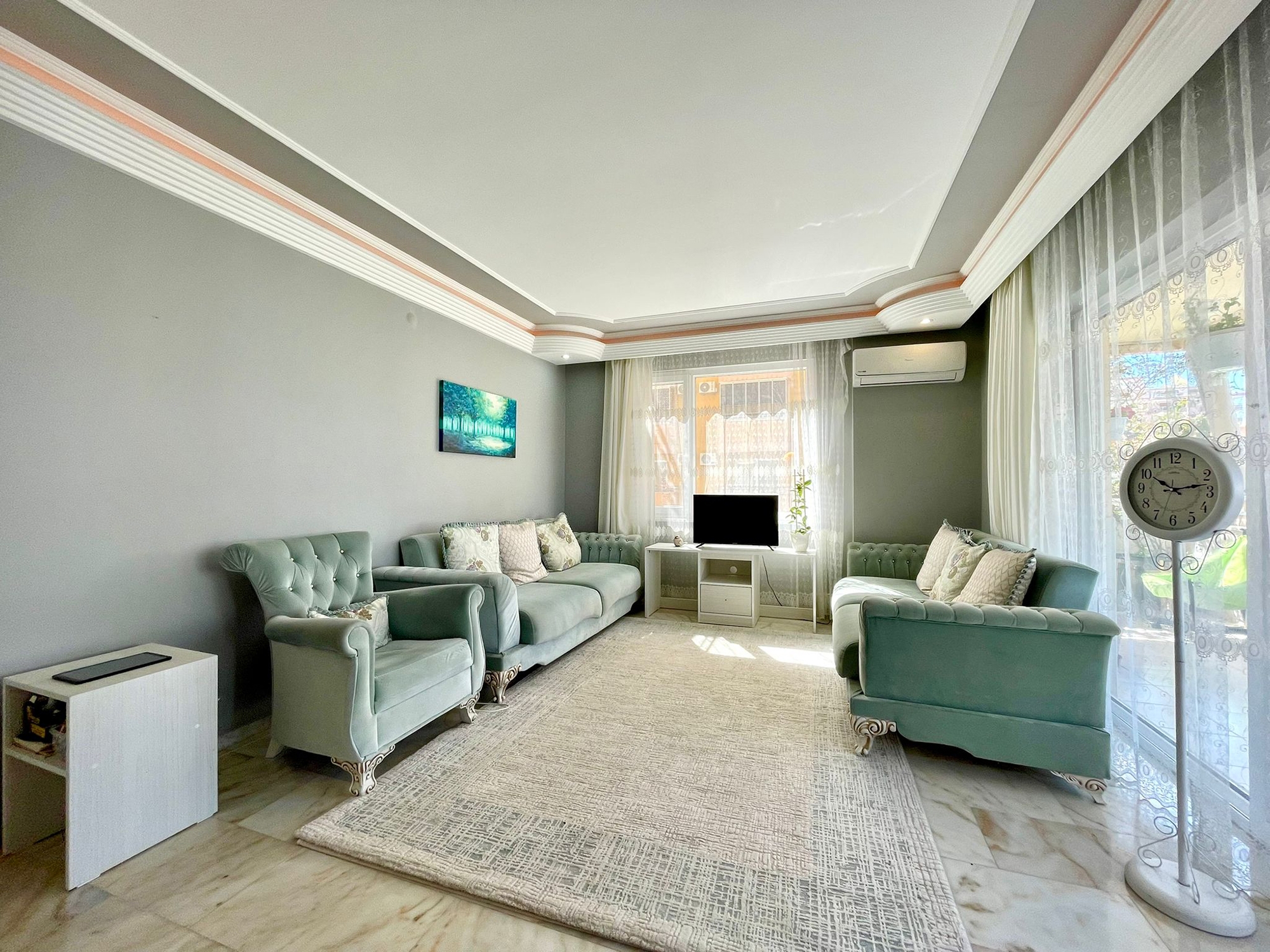 Modernes 2+1 Apartment mit Bergblick, Alanya - Mahmutlar
