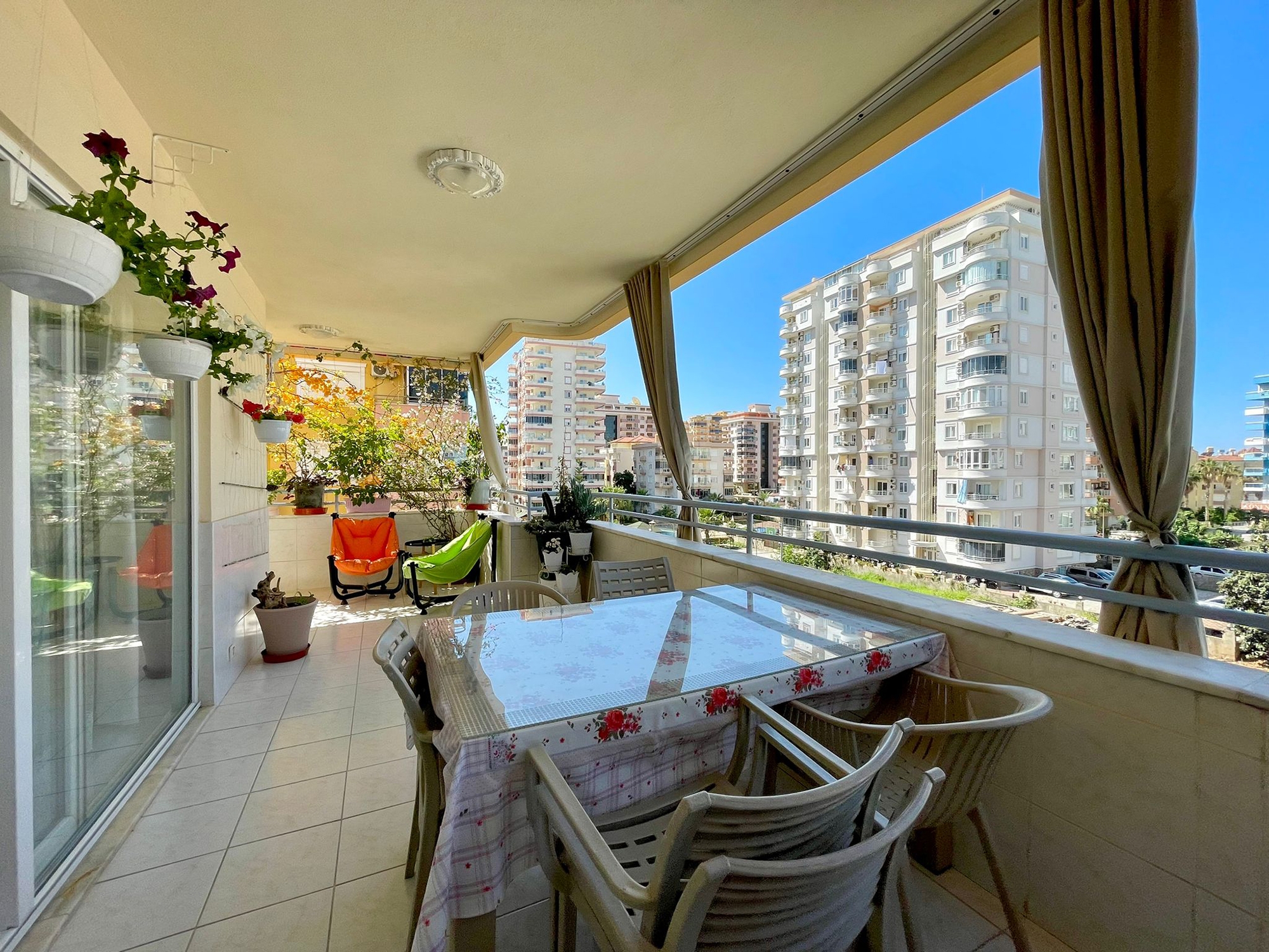 Modernes 2+1 Apartment mit Bergblick, Alanya - Mahmutlar