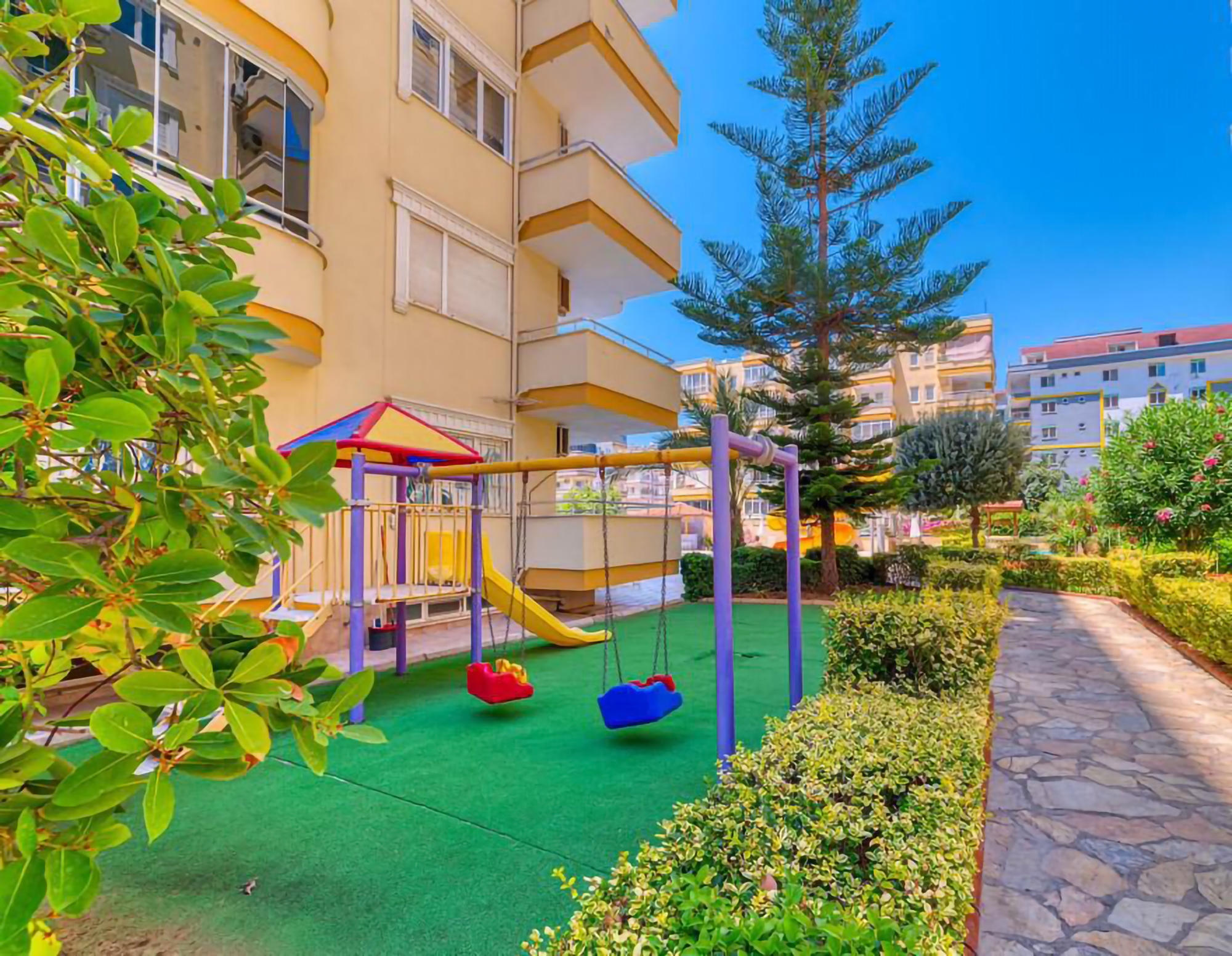 Bergblick 2+1 Wohnung in Mahmutlar, Alanya