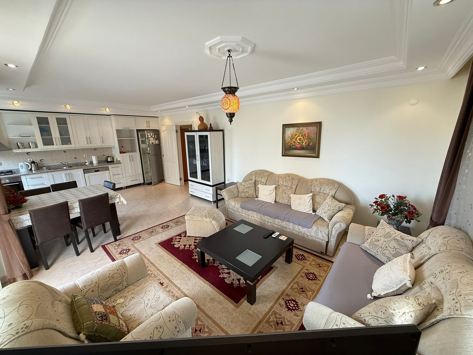 Bergblick 2+1 Wohnung in Mahmutlar, Alanya