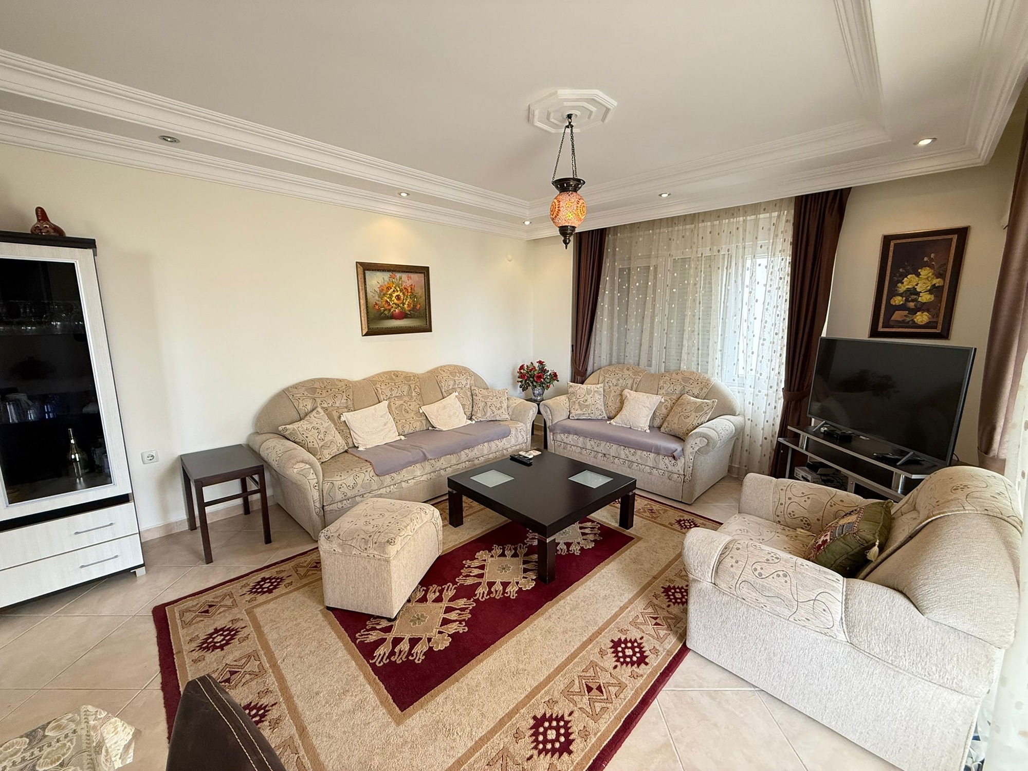 Bergblick 2+1 Wohnung in Mahmutlar, Alanya