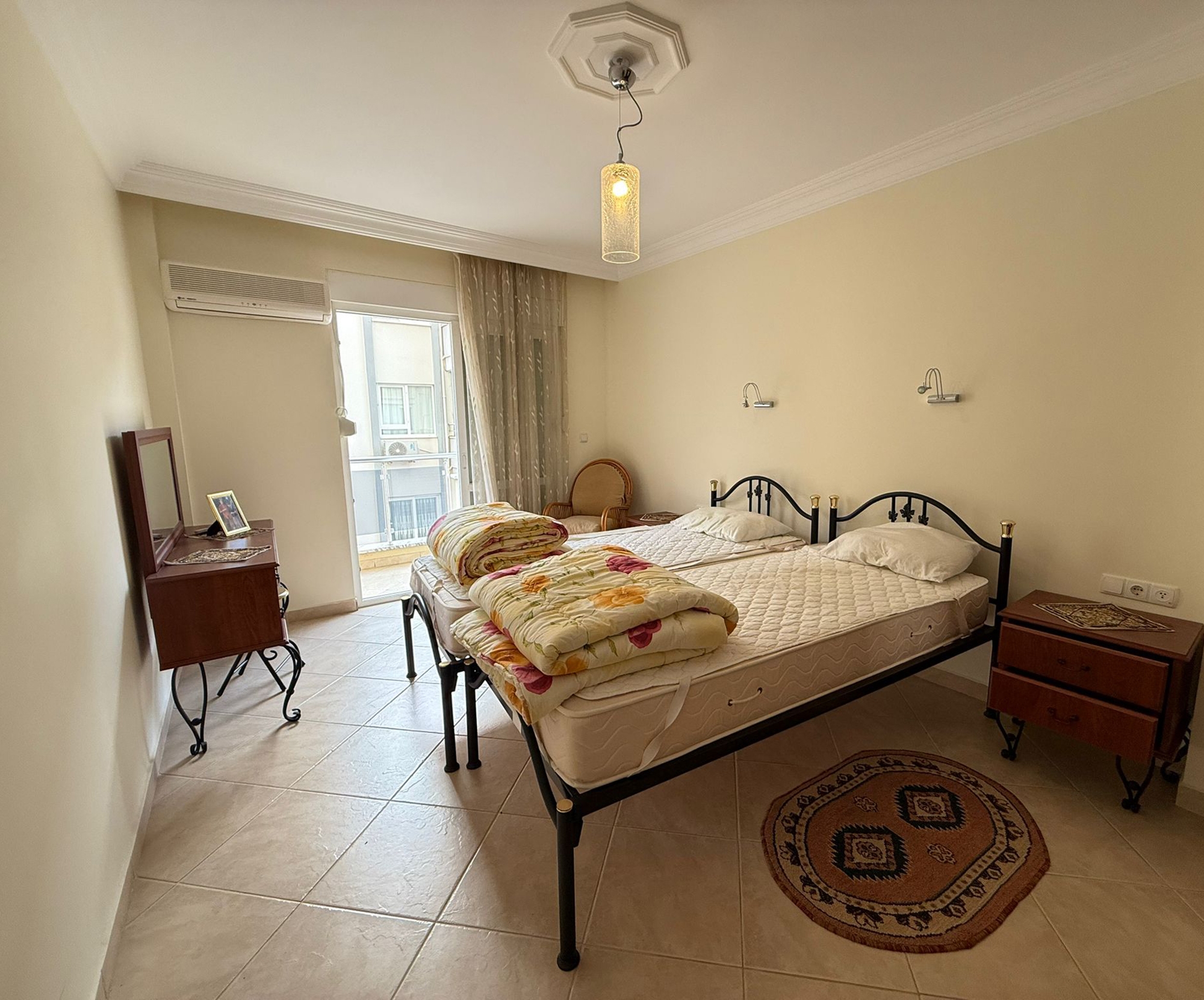 Bergblick 2+1 Wohnung in Mahmutlar, Alanya
