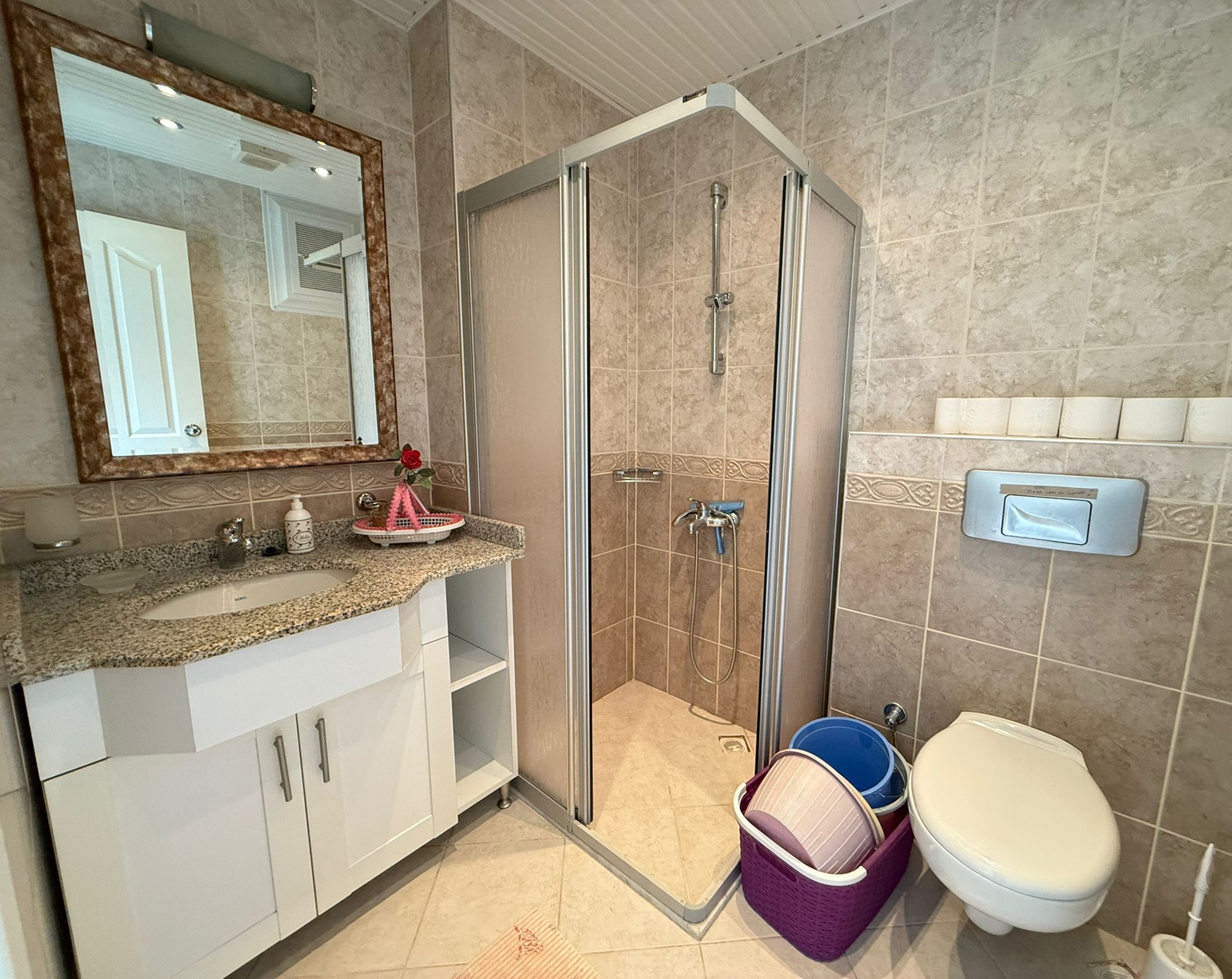 Bergblick 2+1 Wohnung in Mahmutlar, Alanya