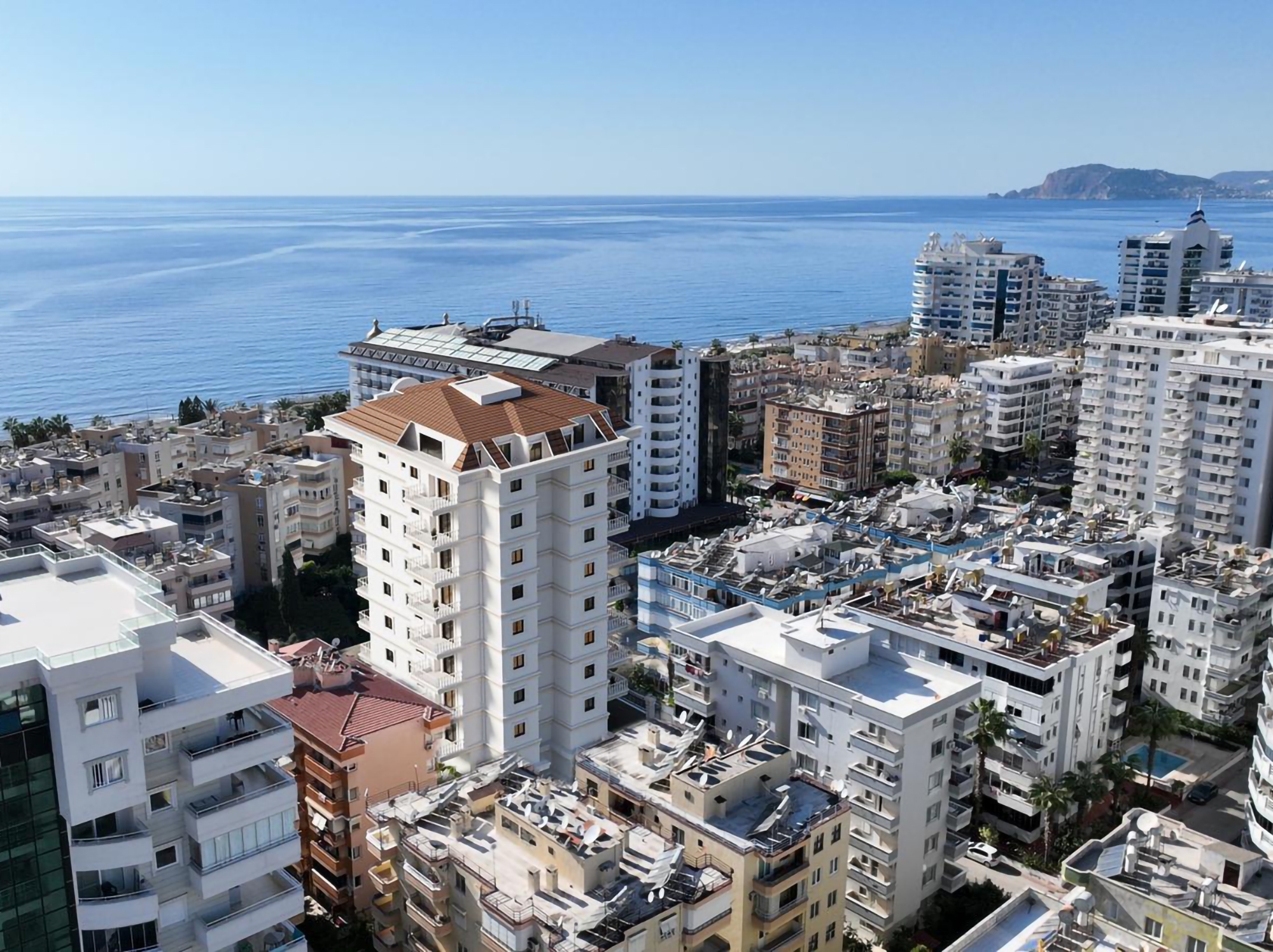 Ylellinen 2+1 asunto vuorinäköalalla, Alanya - Mahmutlar