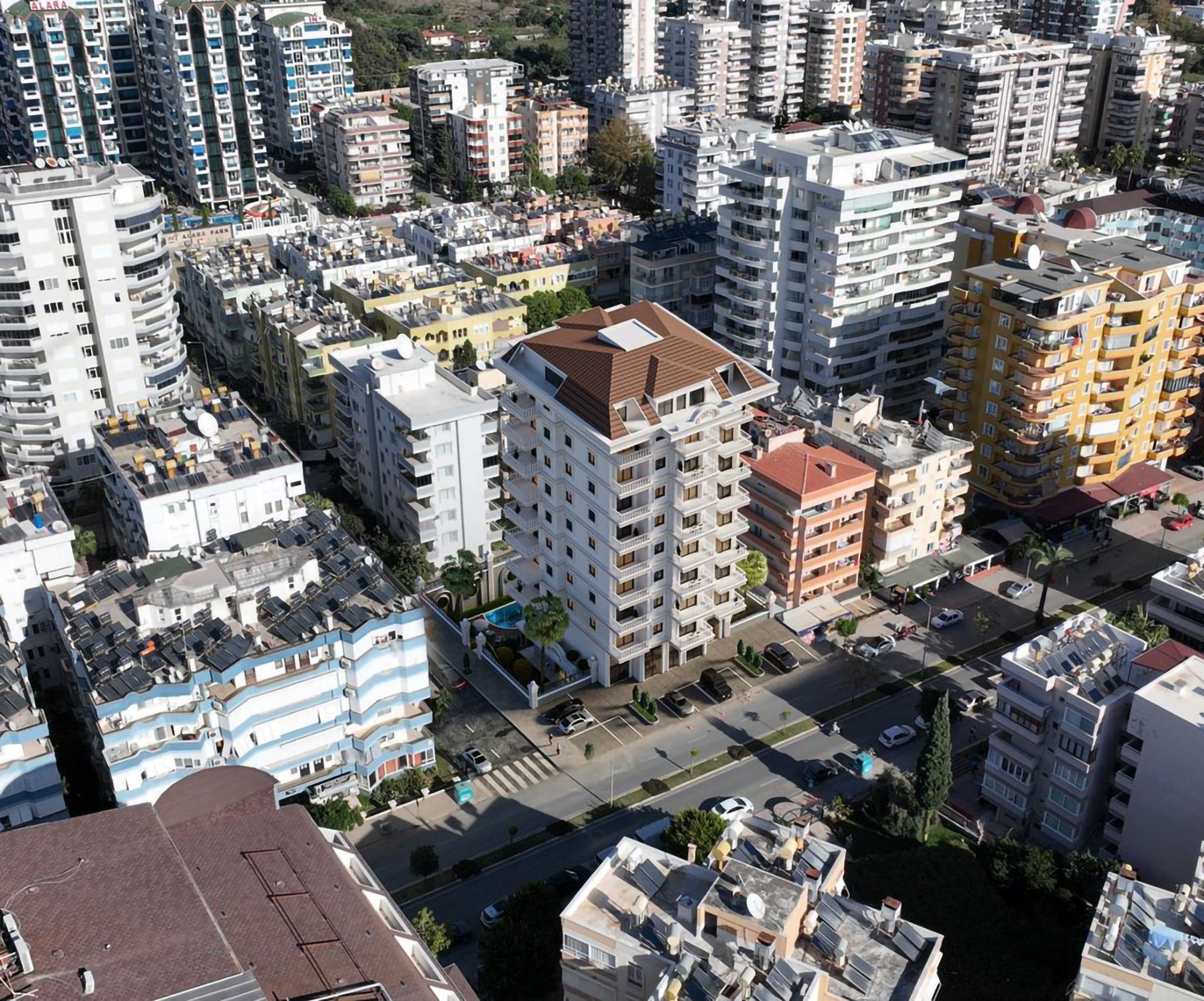 Ylellinen 2+1 asunto vuorinäköalalla, Alanya - Mahmutlar