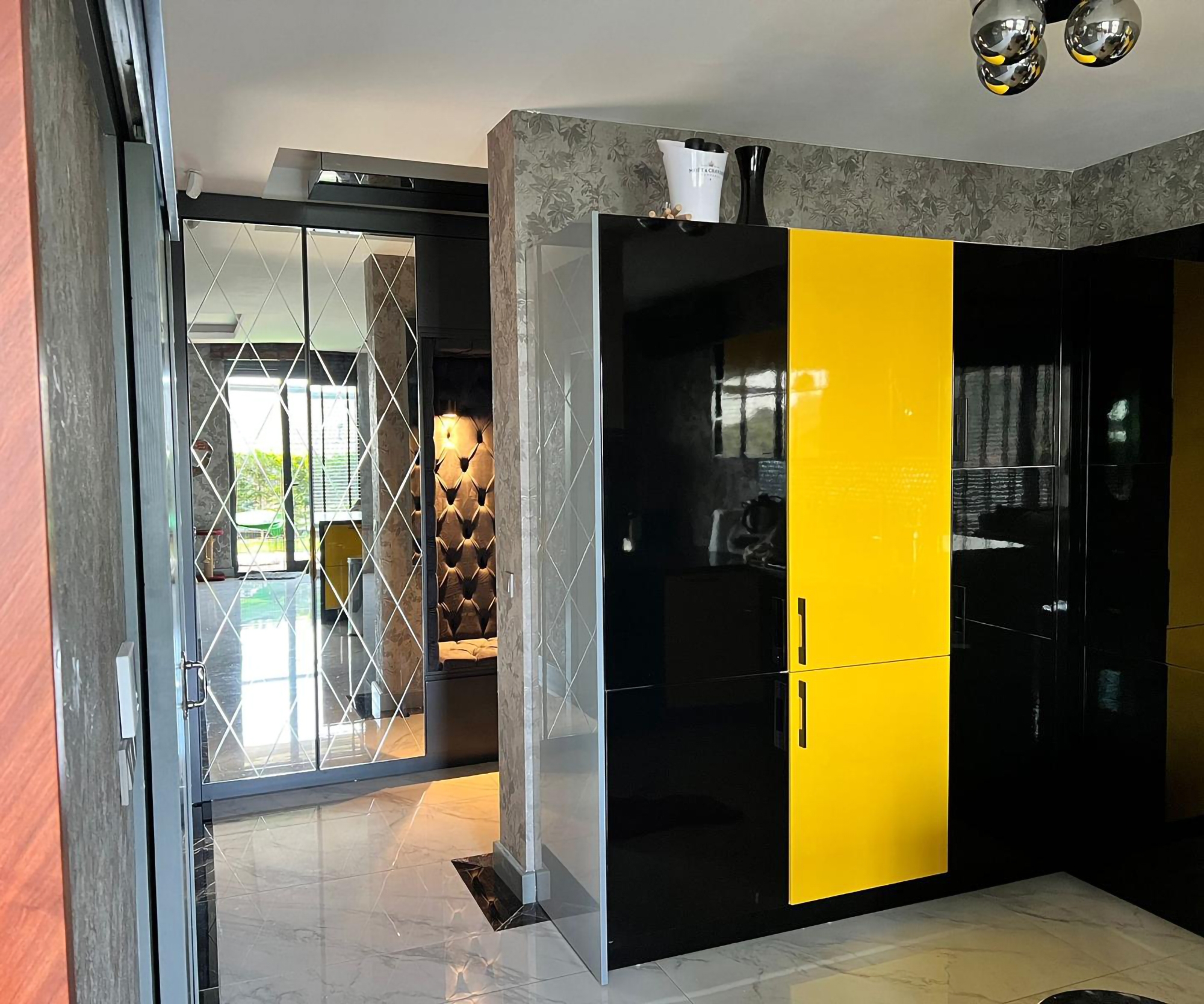 Luxuriöse 4+1 Gartenwohnung mit Meerblick und Burgblick in Alanya-Tepe