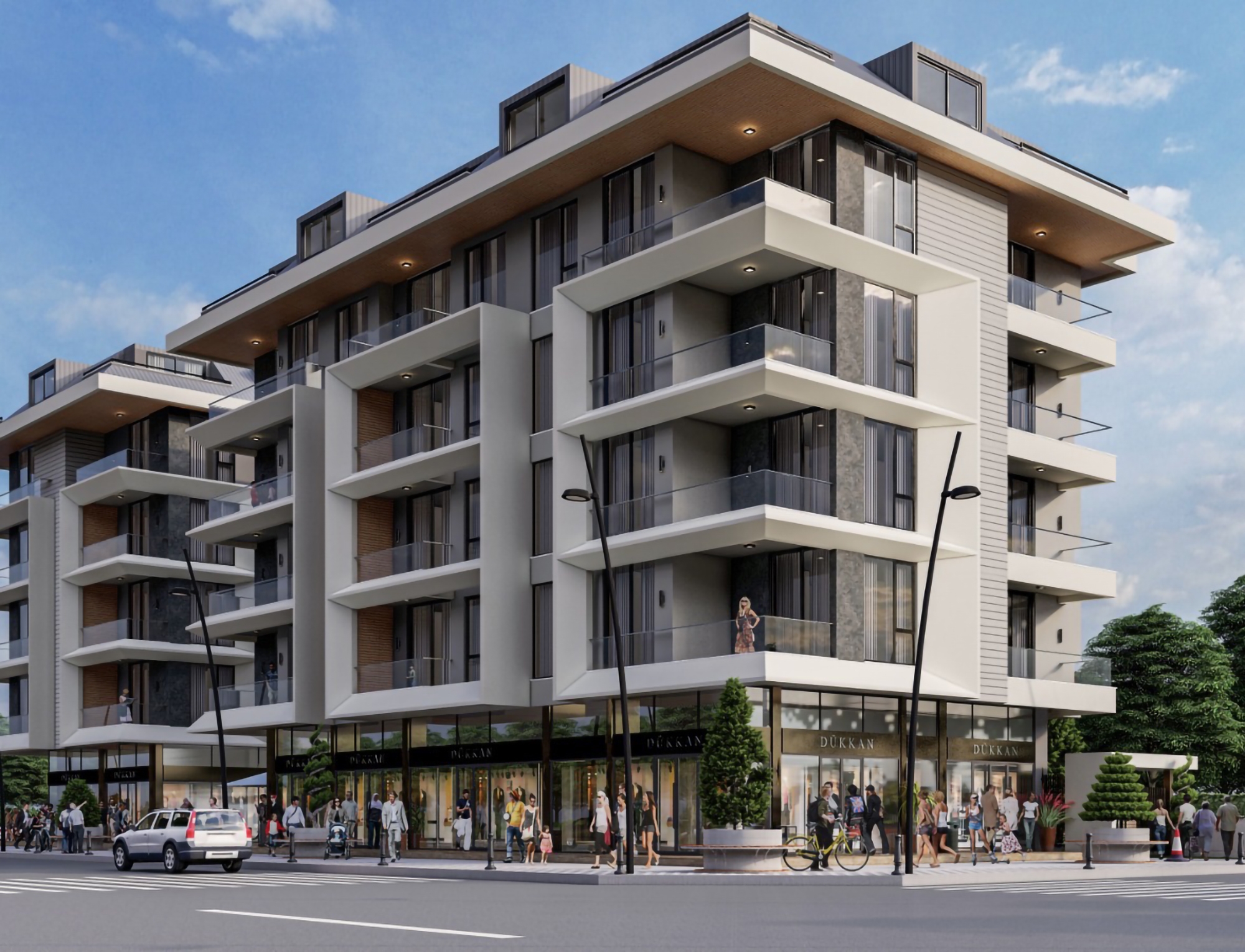 Luksuriøs 3+1 Penthouse med Fjellutsikt, Alanya - Oba