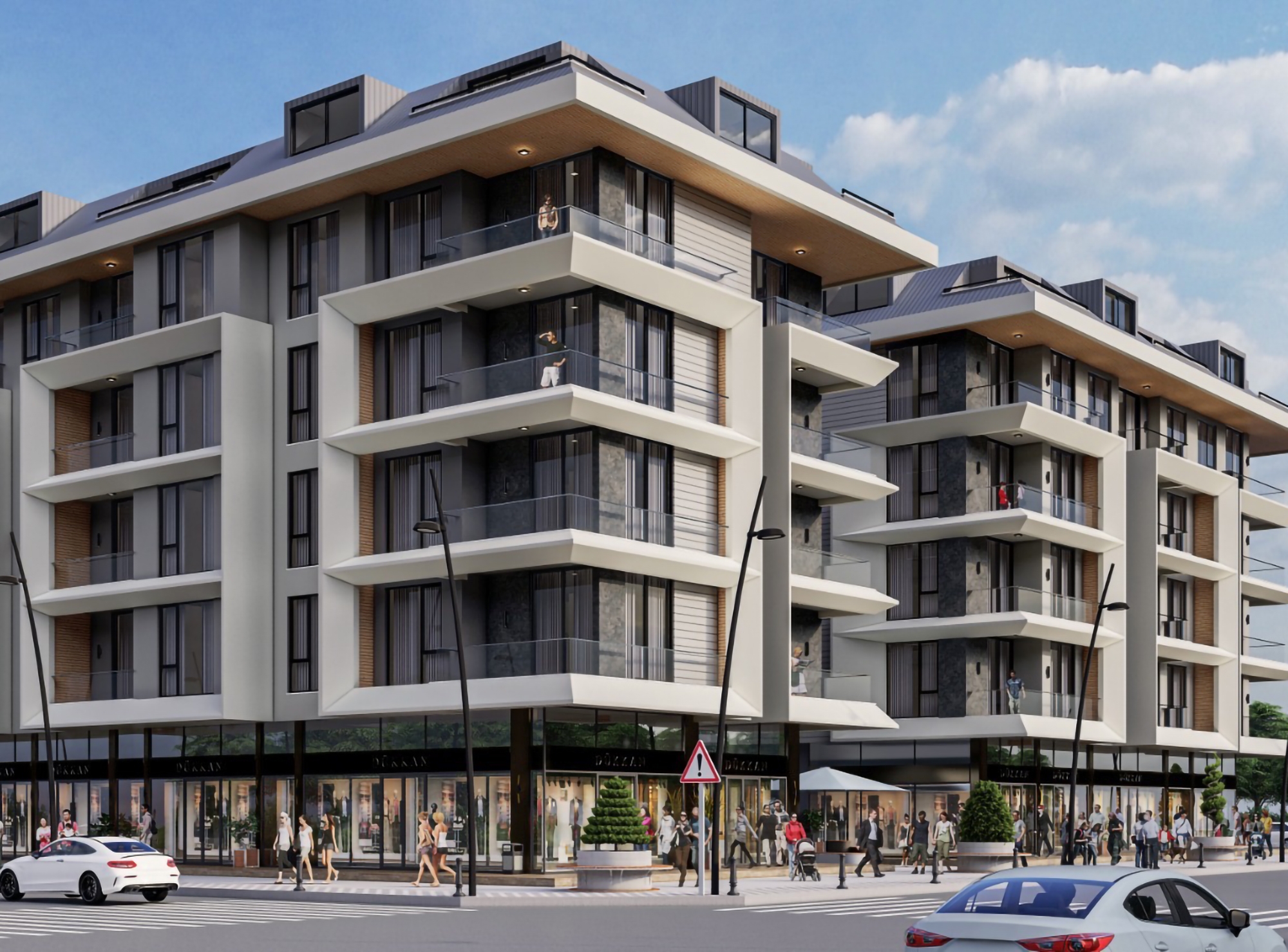 Luksuriøs 3+1 Penthouse med Fjellutsikt, Alanya - Oba