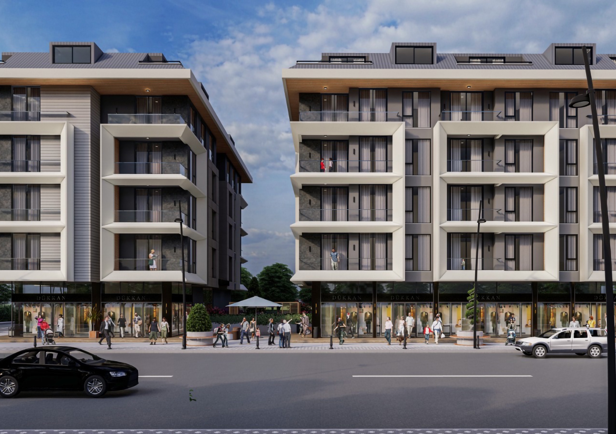 Luksuriøs 3+1 Penthouse med Fjellutsikt, Alanya - Oba