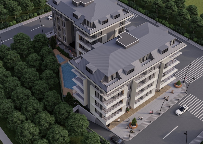 Luksuriøs 3+1 Penthouse med Fjellutsikt, Alanya - Oba
