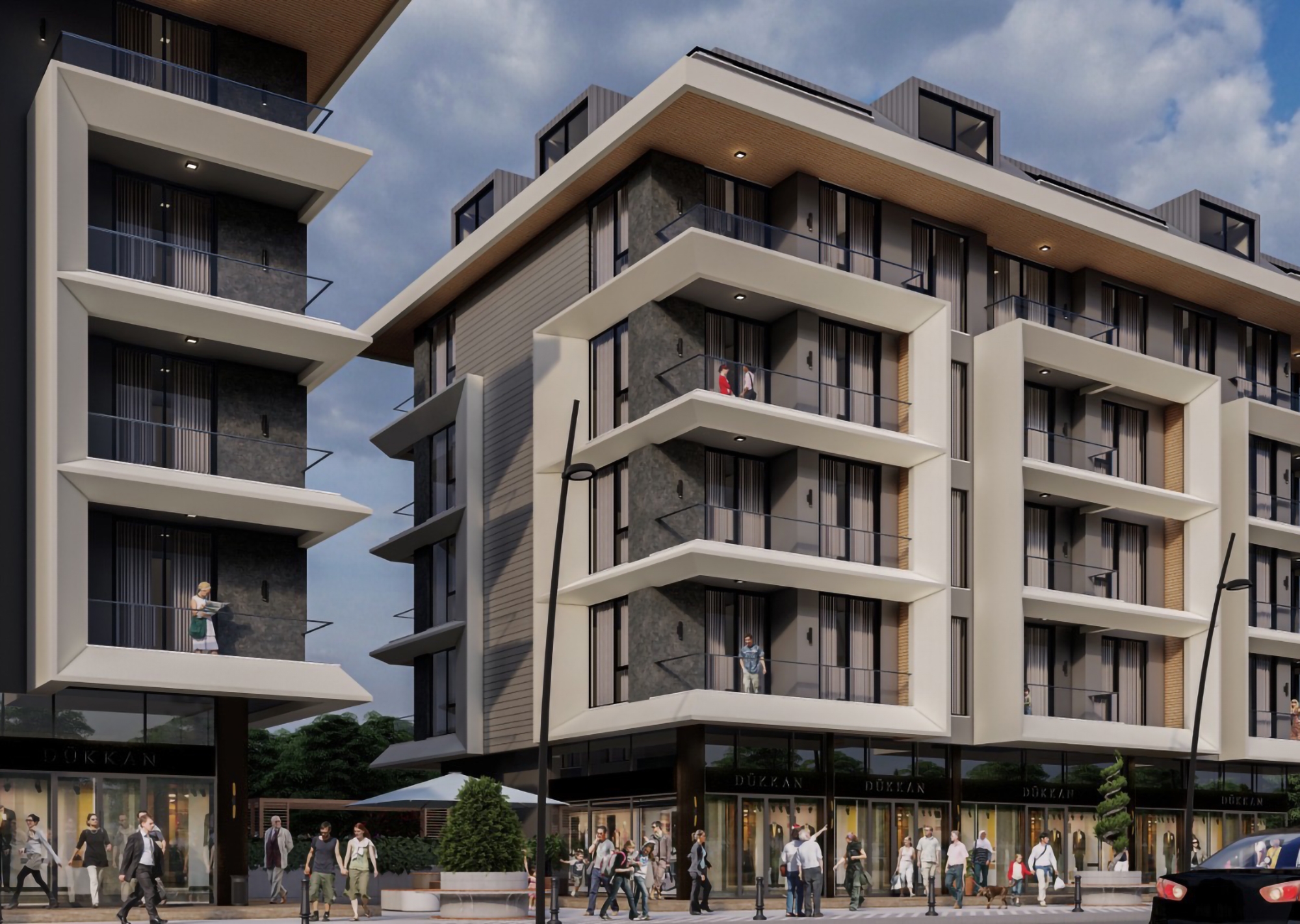 Luksuriøs 3+1 Penthouse med Fjellutsikt, Alanya - Oba