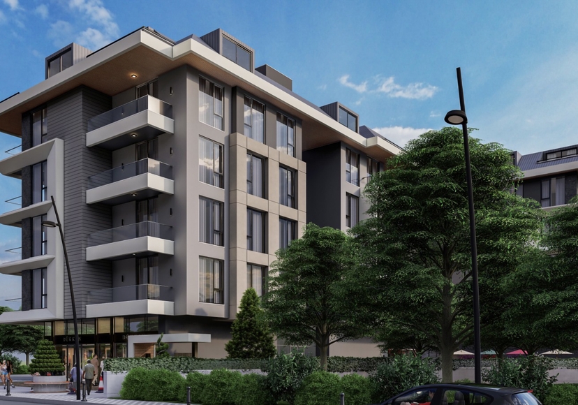 Luksuriøs 3+1 Penthouse med Fjellutsikt, Alanya - Oba