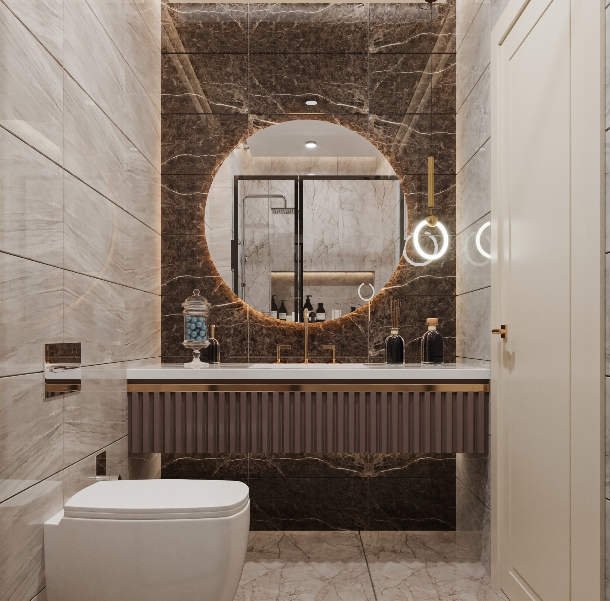 Luksuriøs 3+1 Penthouse med Fjellutsikt, Alanya - Oba