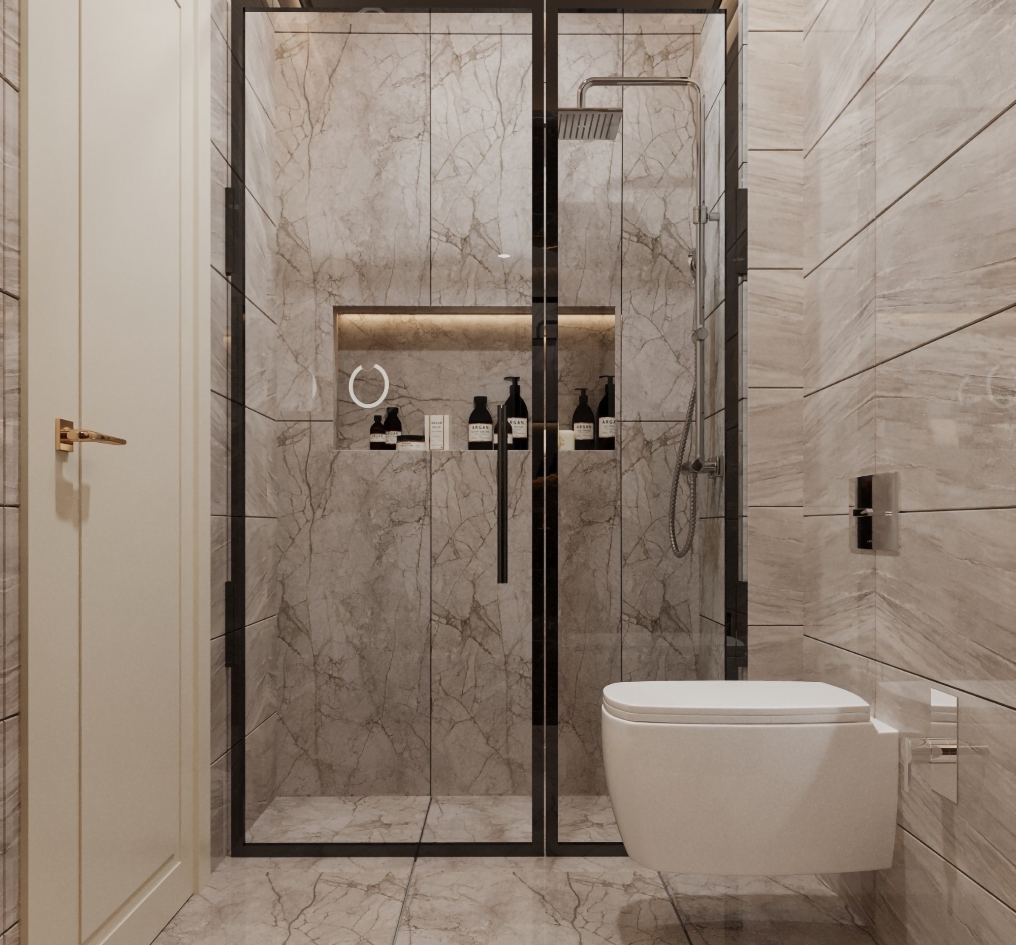 Luksuriøs 3+1 Penthouse med Fjellutsikt, Alanya - Oba