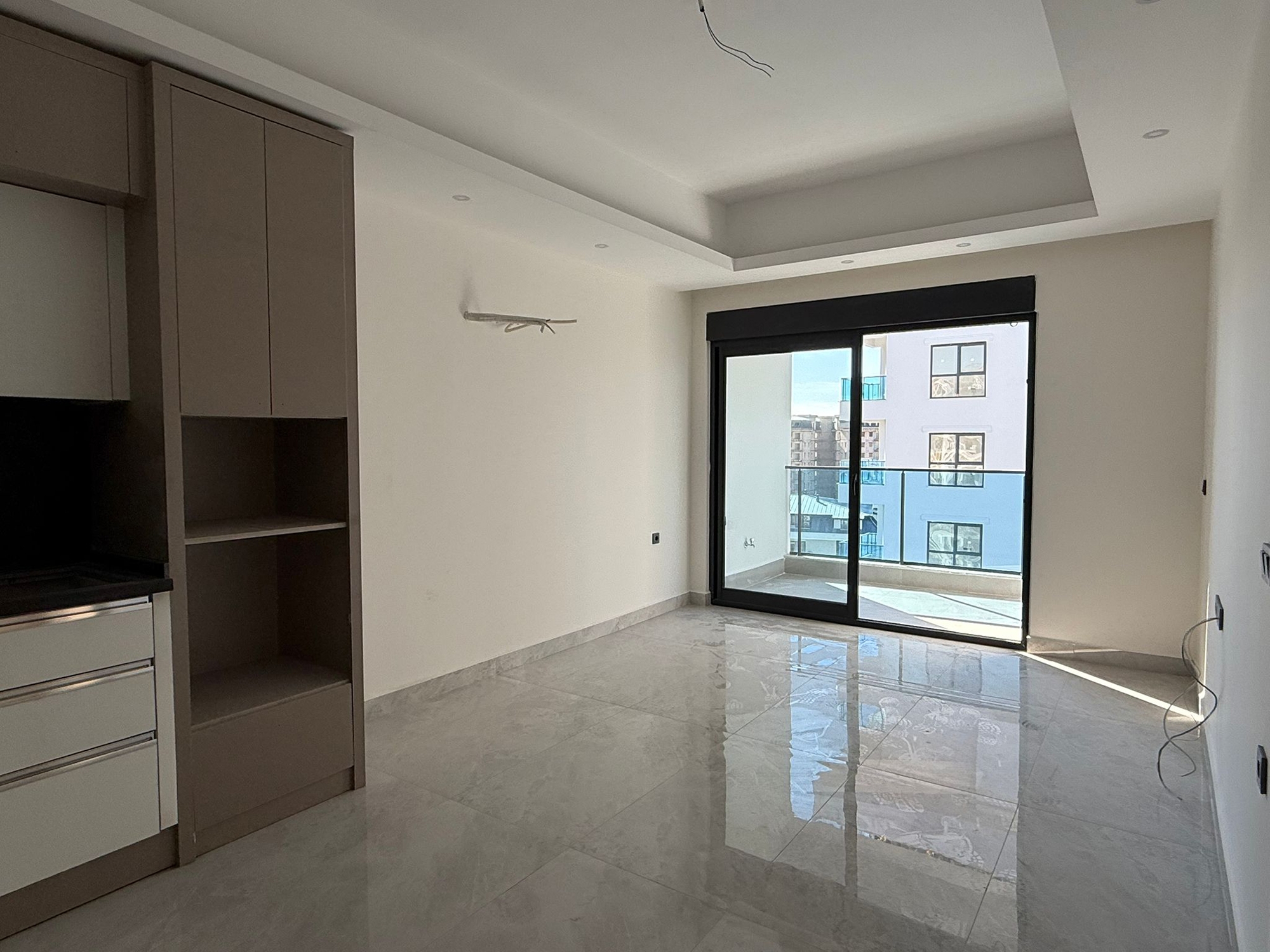Luxuriöse 1+1 Wohnung mit Bergblick in Alanya