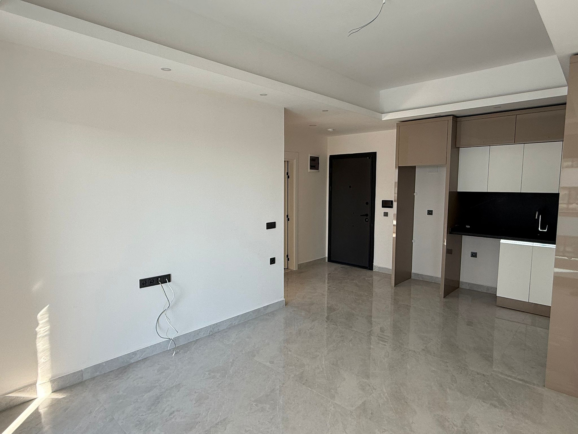 Luxuriöse 1+1 Wohnung mit Bergblick in Alanya