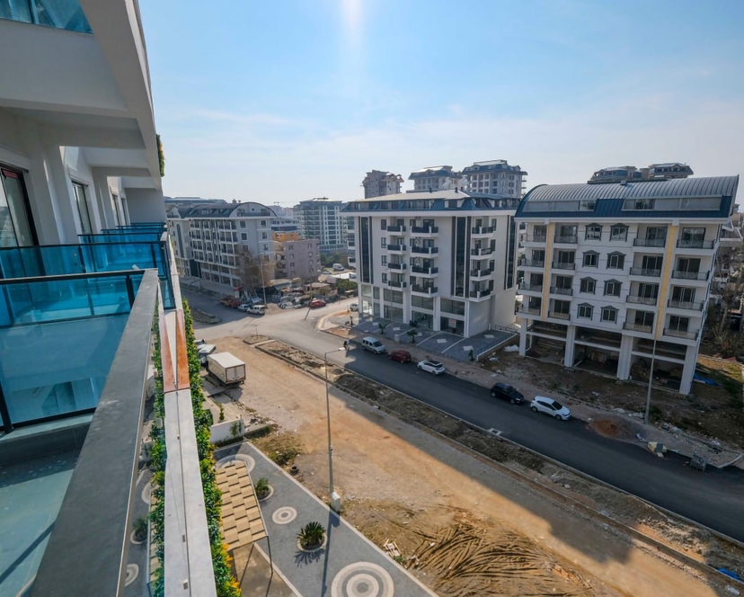 Luxuriöses 2+1 Apartment mit Bergblick, Alanya - Mahmutlar
