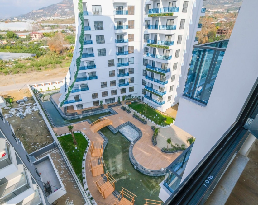 Luxuriöses 2+1 Apartment mit Bergblick, Alanya - Mahmutlar