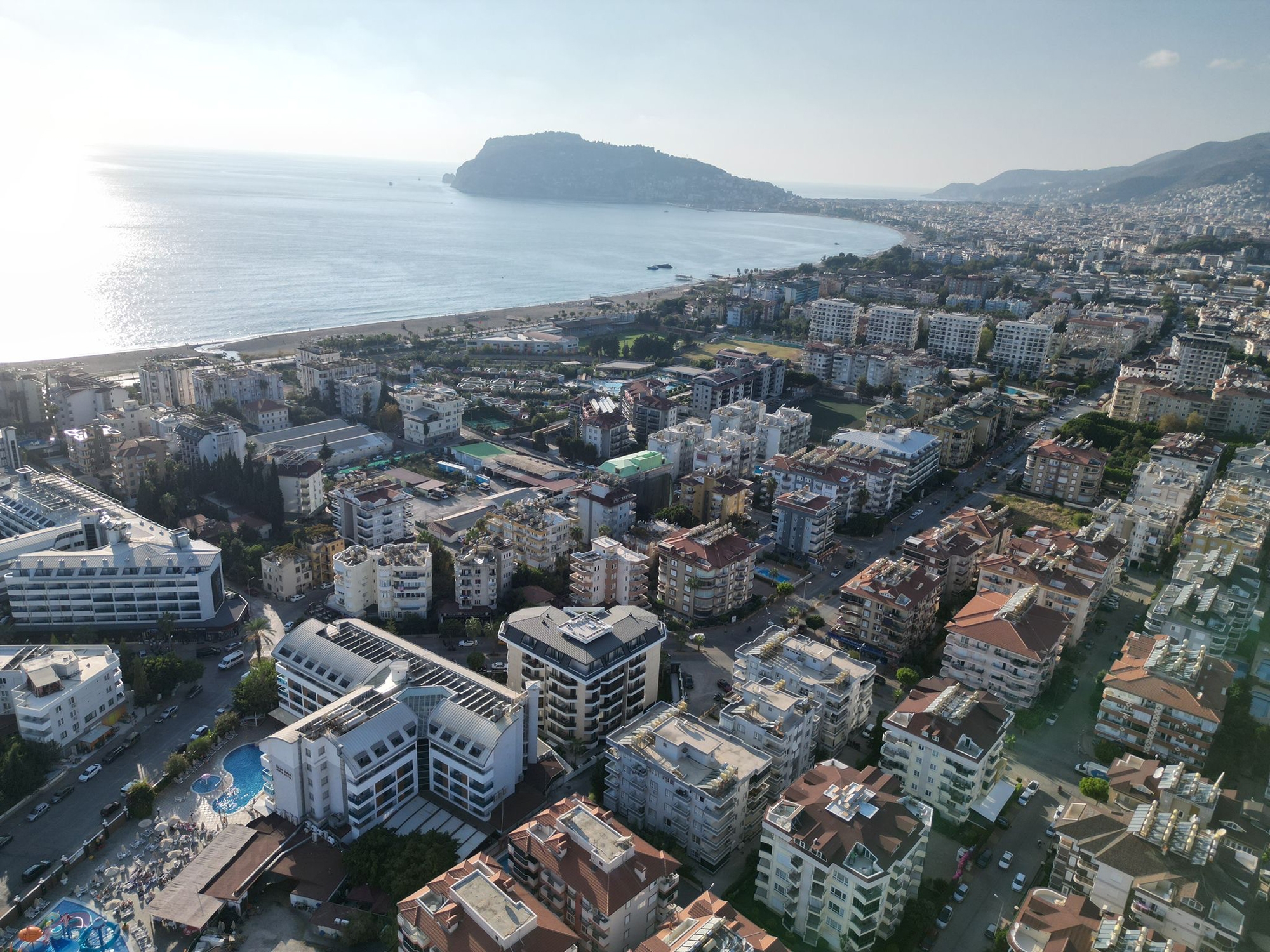Luxuriöse 2+1 Wohnung mit Bergblick in Oba, Alanya