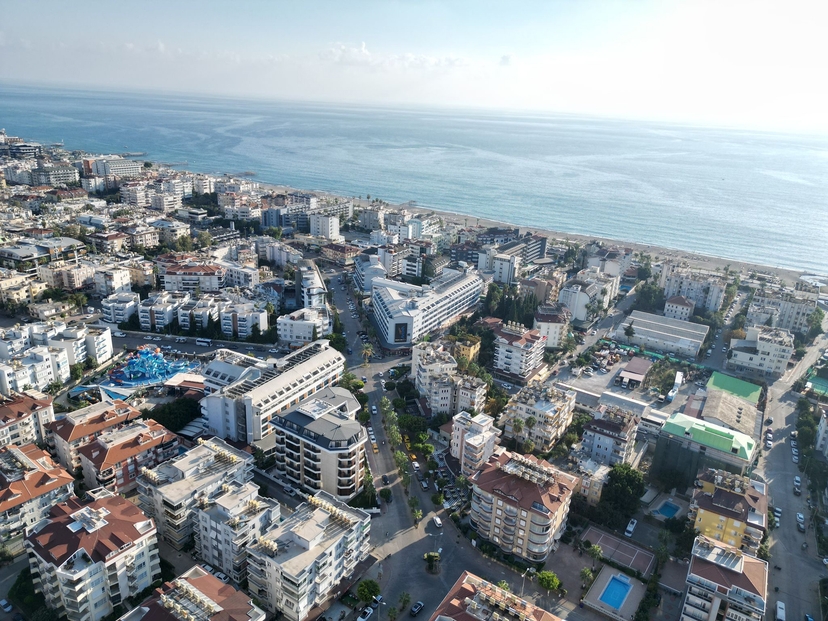 Luxuriöse 2+1 Wohnung mit Bergblick in Oba, Alanya