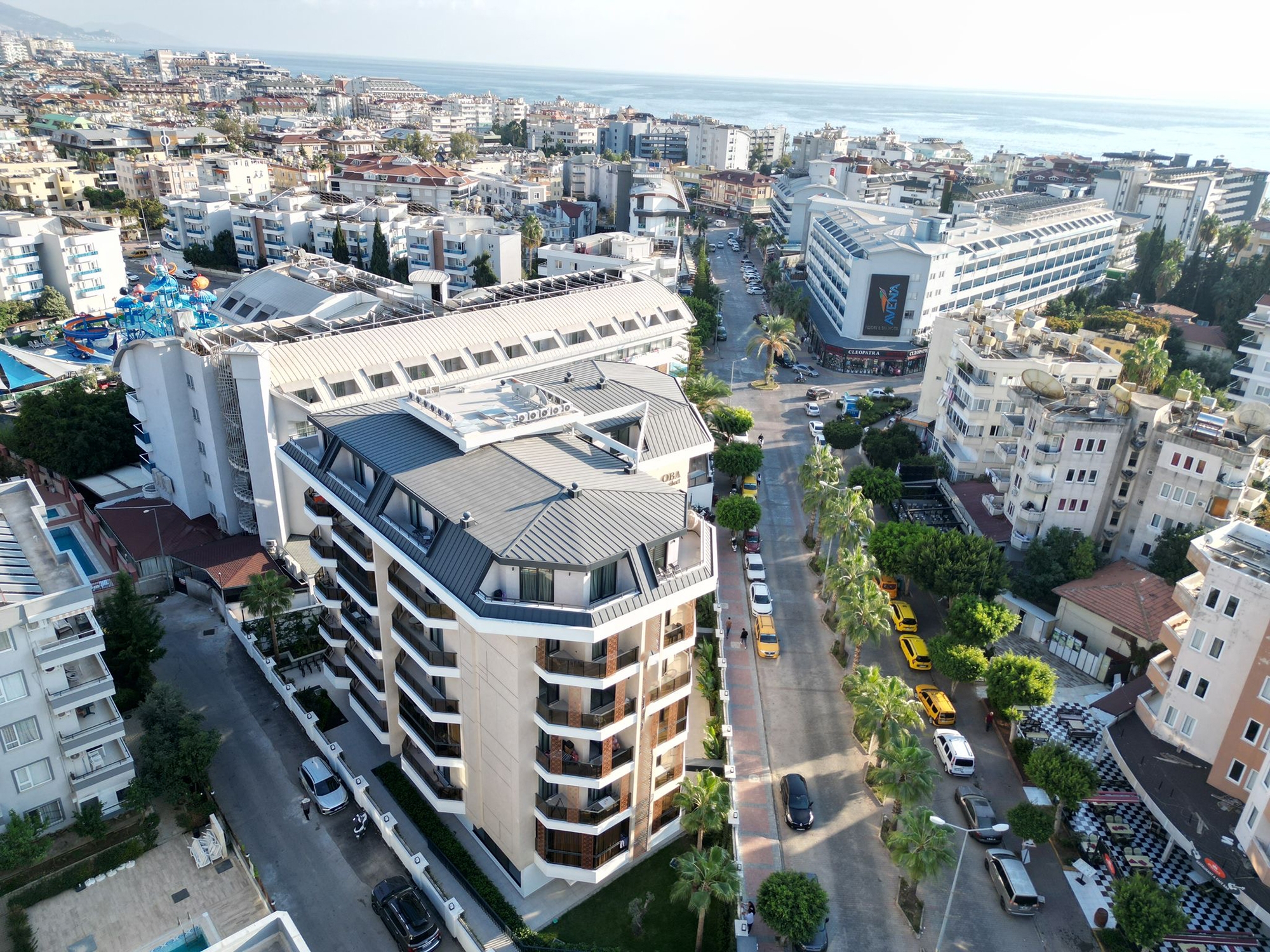 Luxuriöse 2+1 Wohnung mit Bergblick in Oba, Alanya