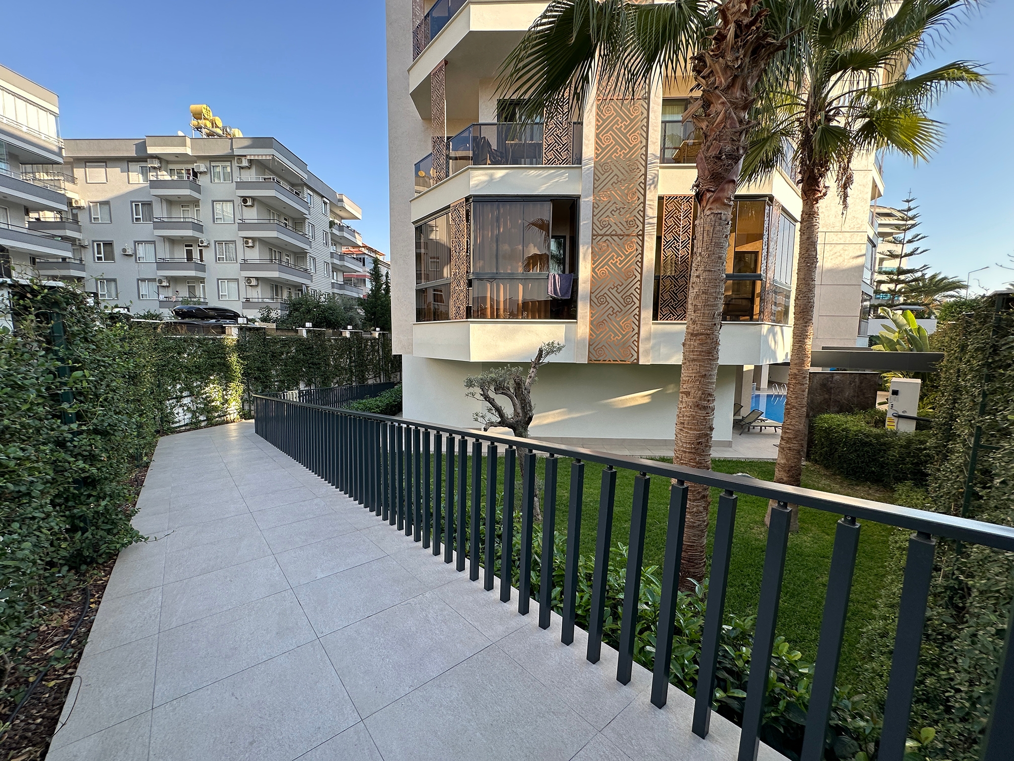 Luxuriöse 2+1 Wohnung mit Bergblick in Oba, Alanya