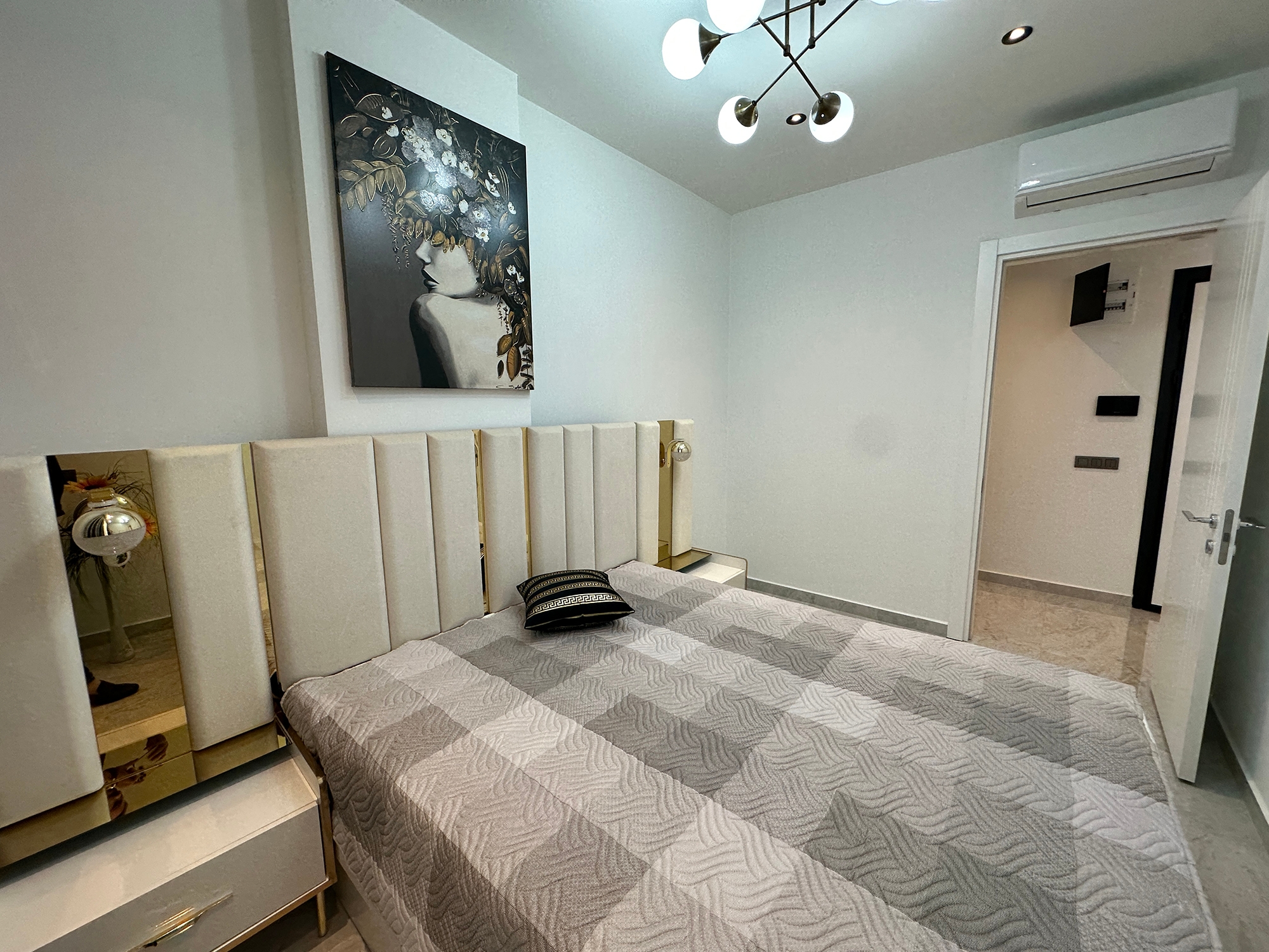 Luxuriöse 2+1 Wohnung mit Bergblick in Oba, Alanya