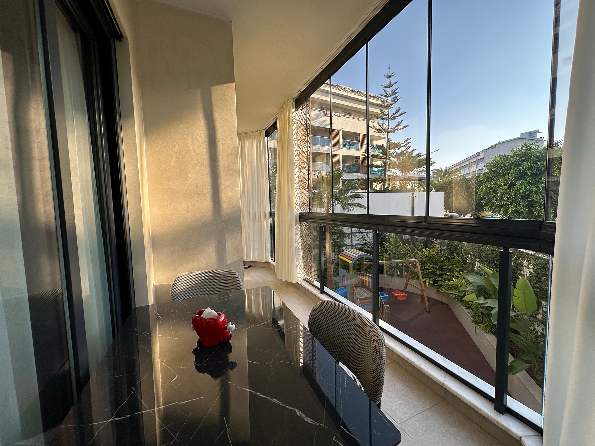 Luxuriöse 2+1 Wohnung mit Bergblick in Oba, Alanya