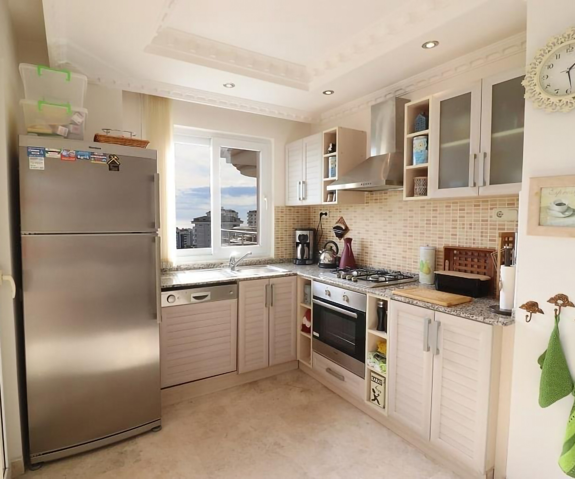 Stunning Sea and Mountain View 2+1 Apartment in Alanya - Cikcilli
