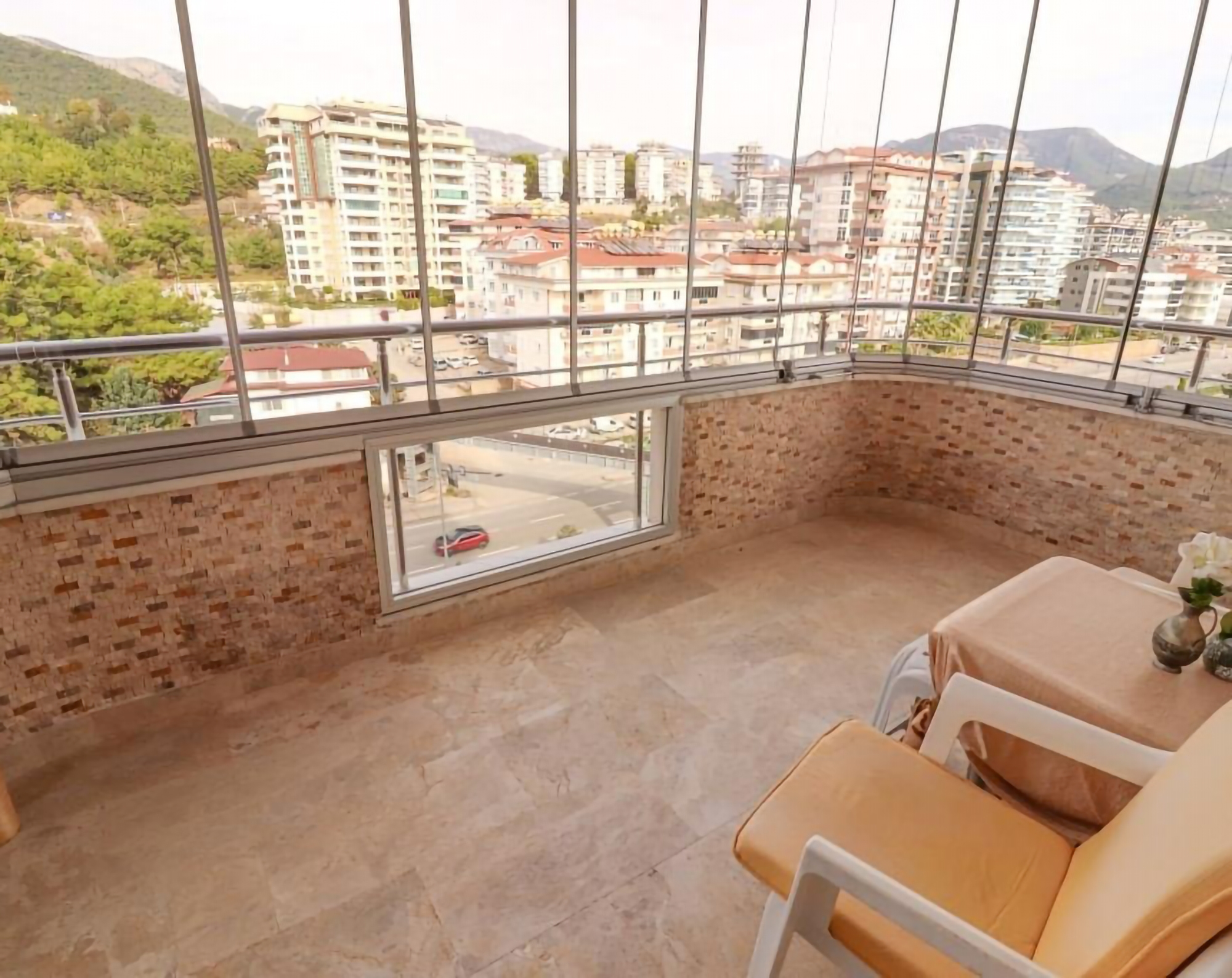 Stunning Sea and Mountain View 2+1 Apartment in Alanya - Cikcilli
